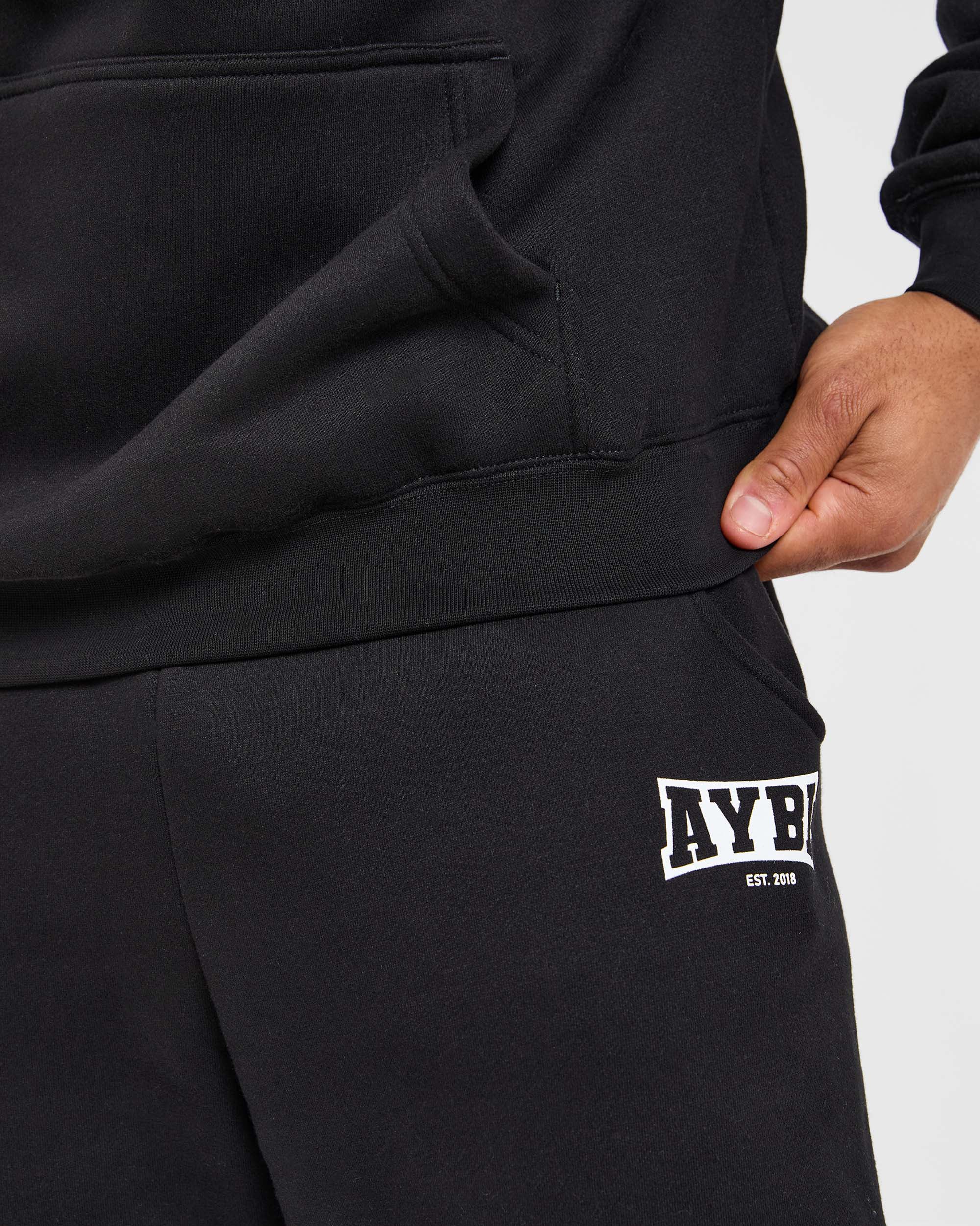 Academy Oversized Hoodie - Noir - Image 6