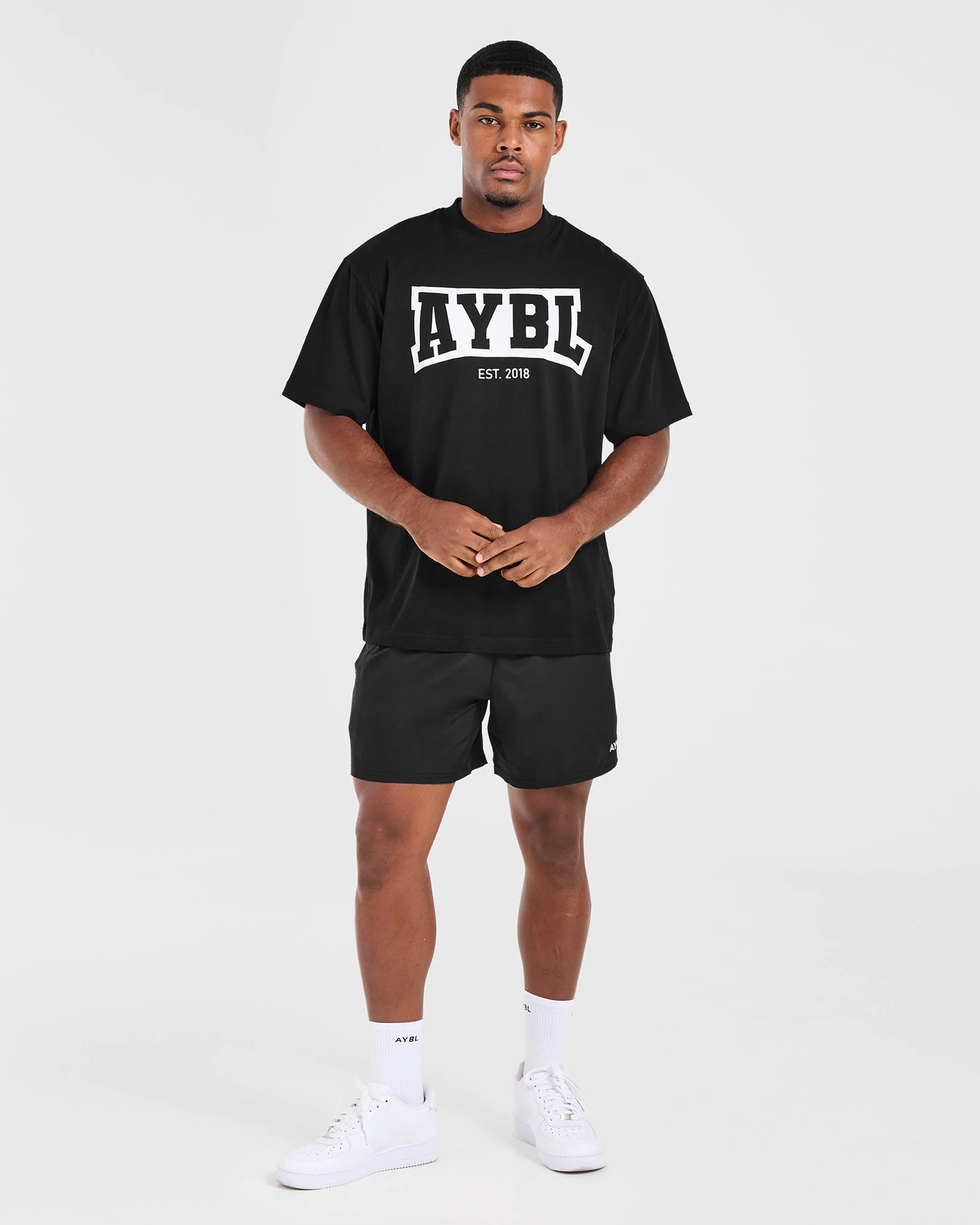 Academy Oversized T Shirt - Noir - Image 3
