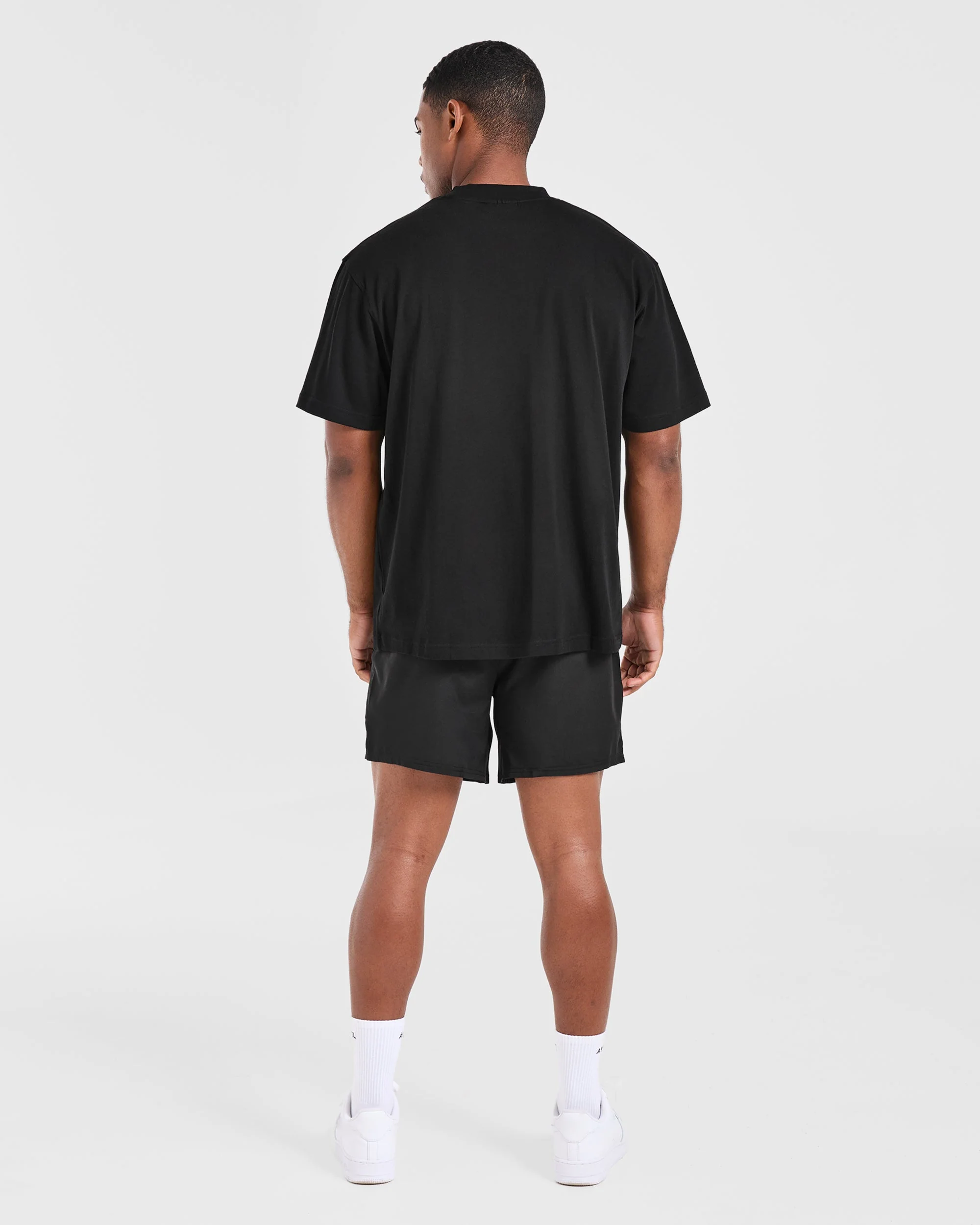 Academy Oversized T Shirt - Noir - Image 4