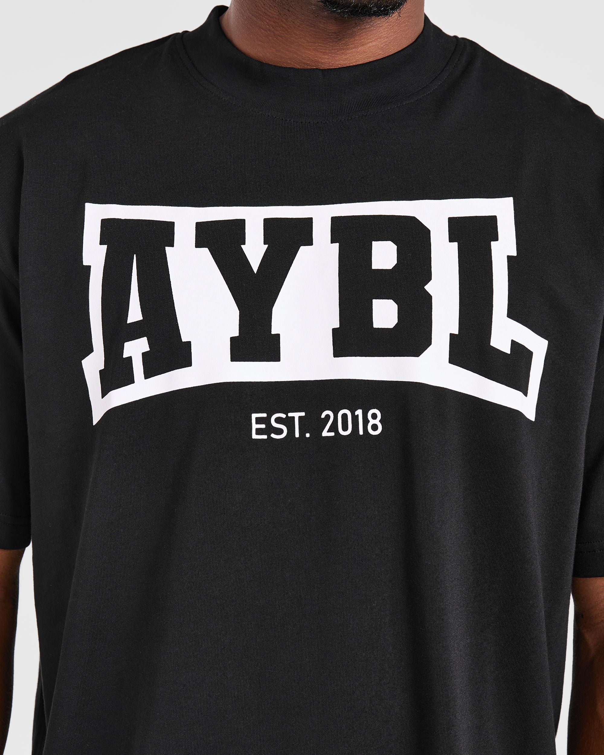 Academy Oversized T Shirt - Noir - Image 5