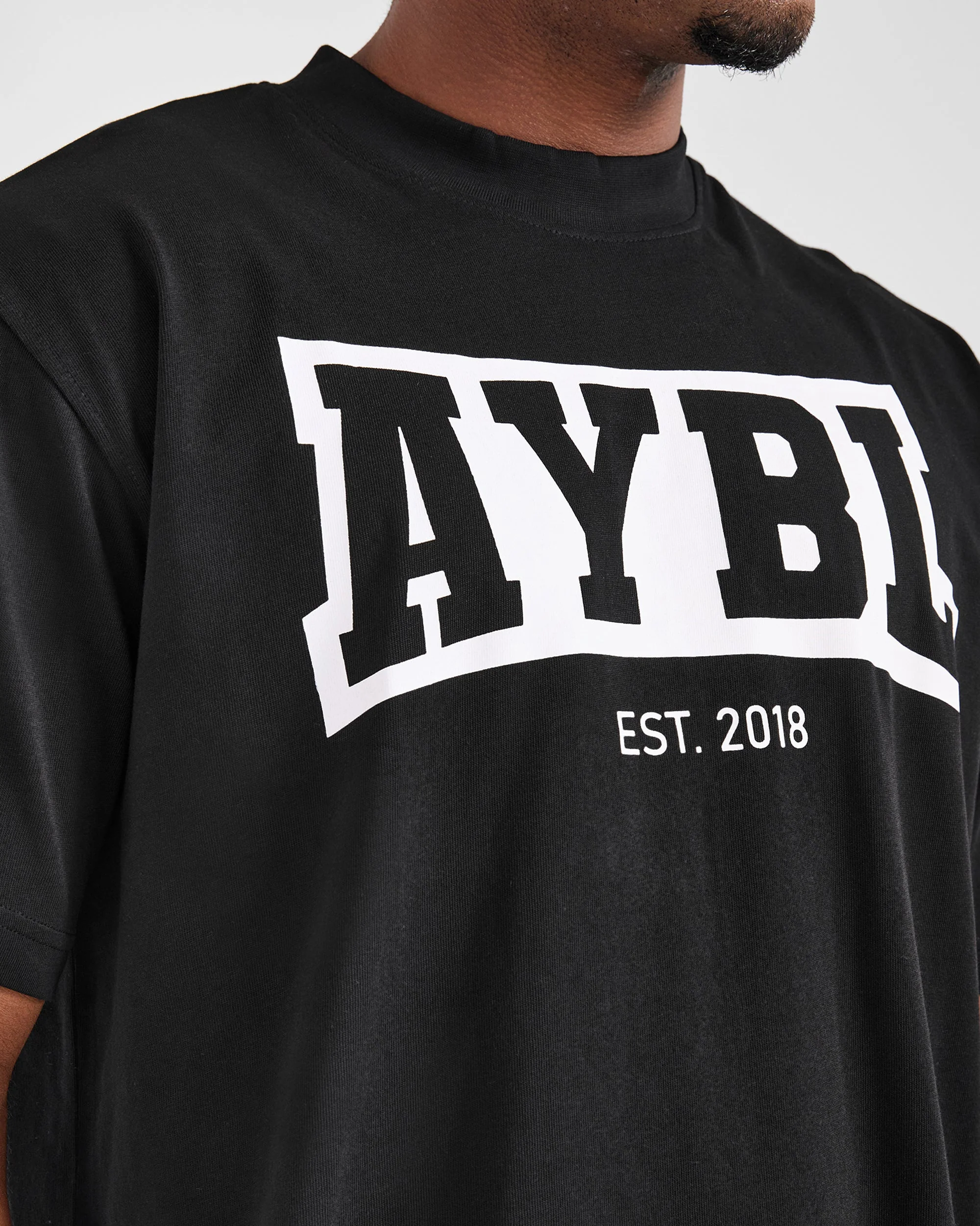 Academy Oversized T Shirt - Noir - Image 6