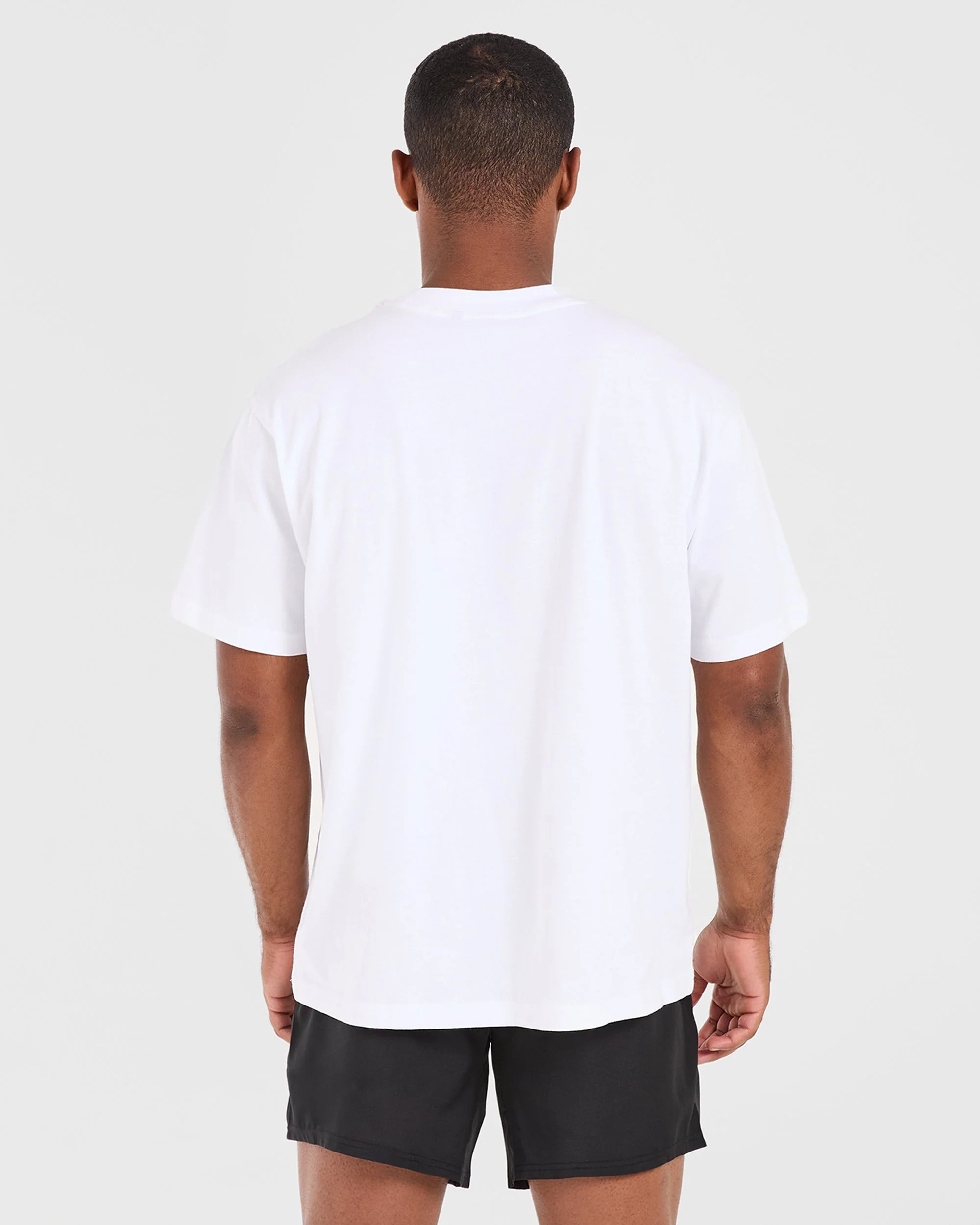 Academy Oversized T Shirt - Blanc - Image 2