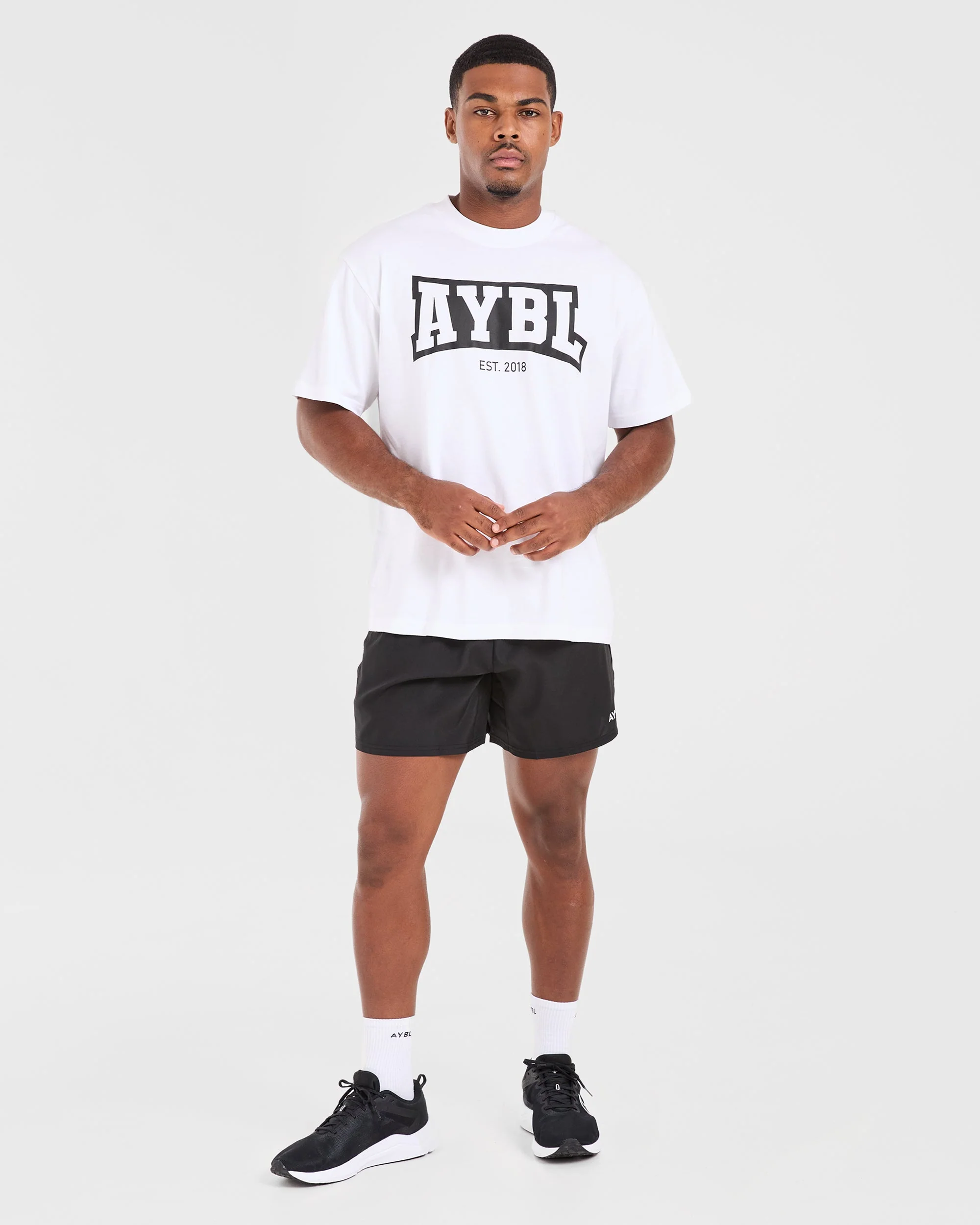 Academy Oversized T Shirt - Blanc - Image 3