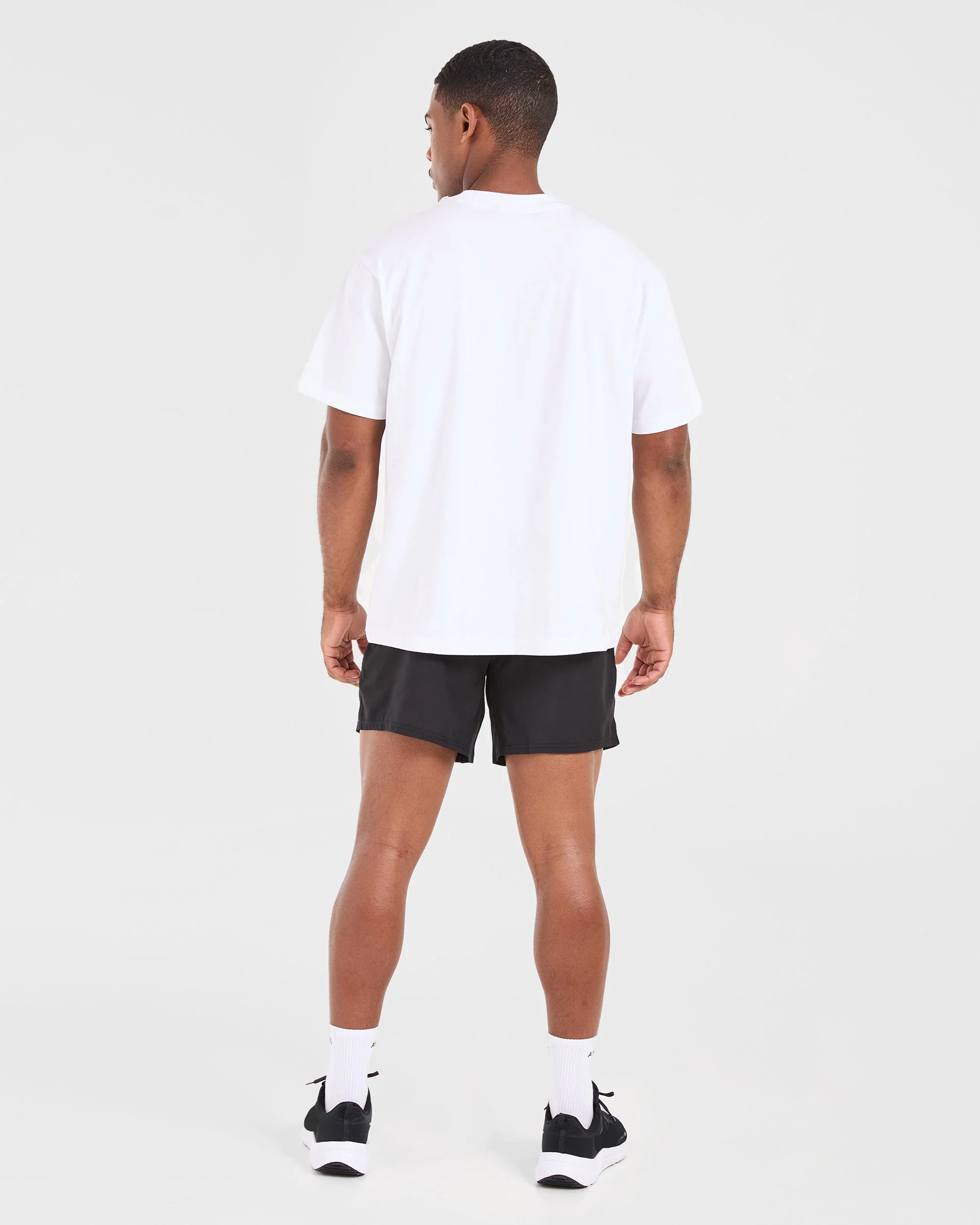 Academy Oversized T Shirt - Blanc - Image 4
