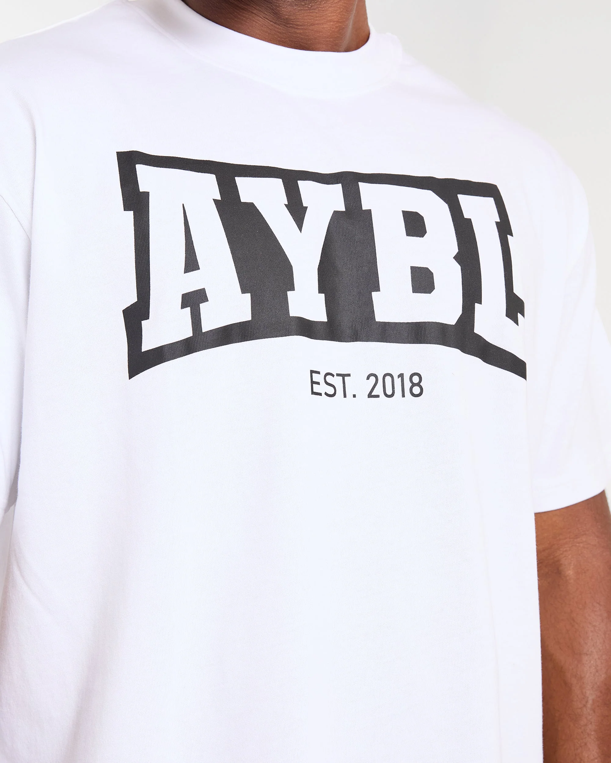 Academy Oversized T Shirt - Blanc - Image 6