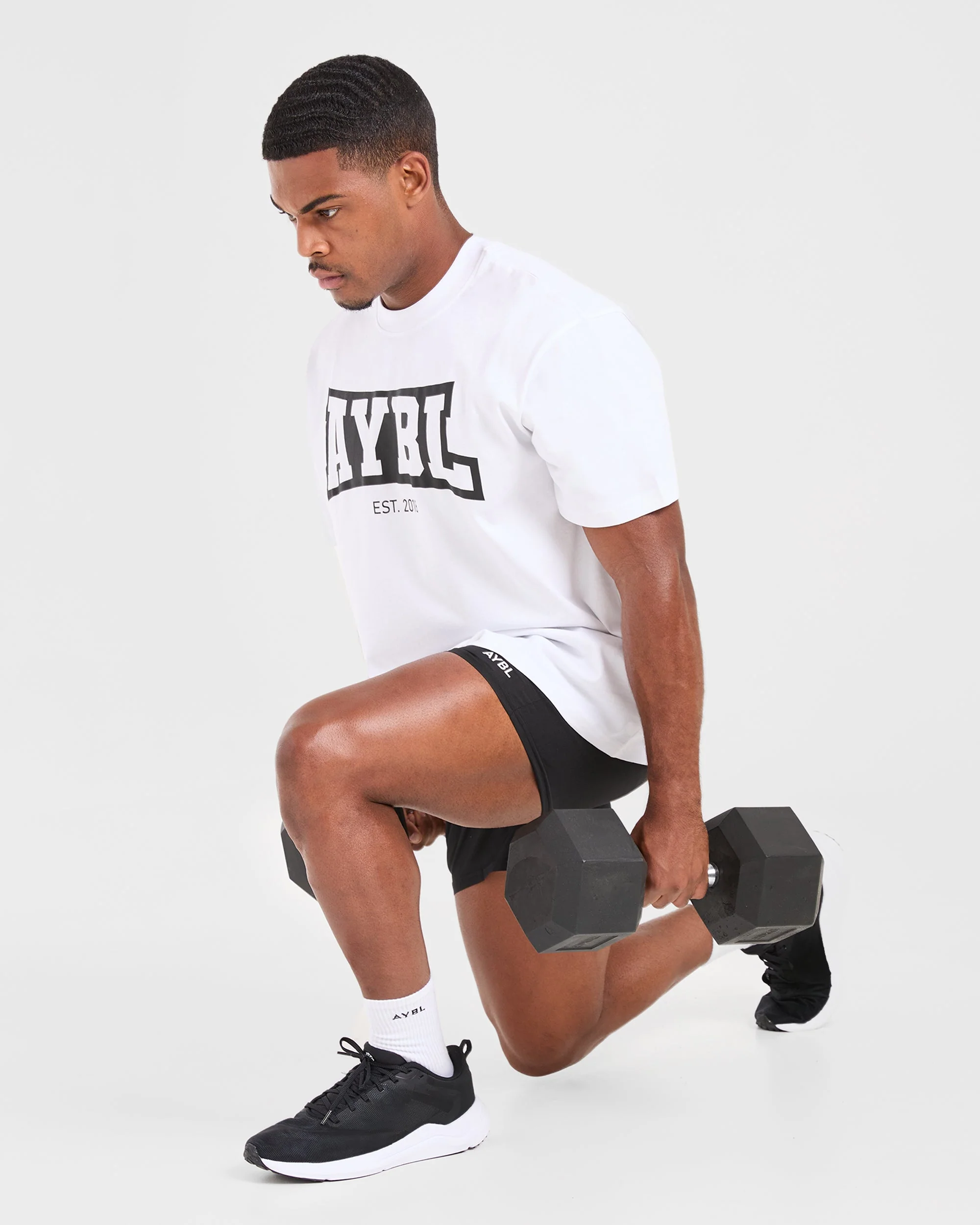 Academy Oversized T Shirt - Blanc - Image 7