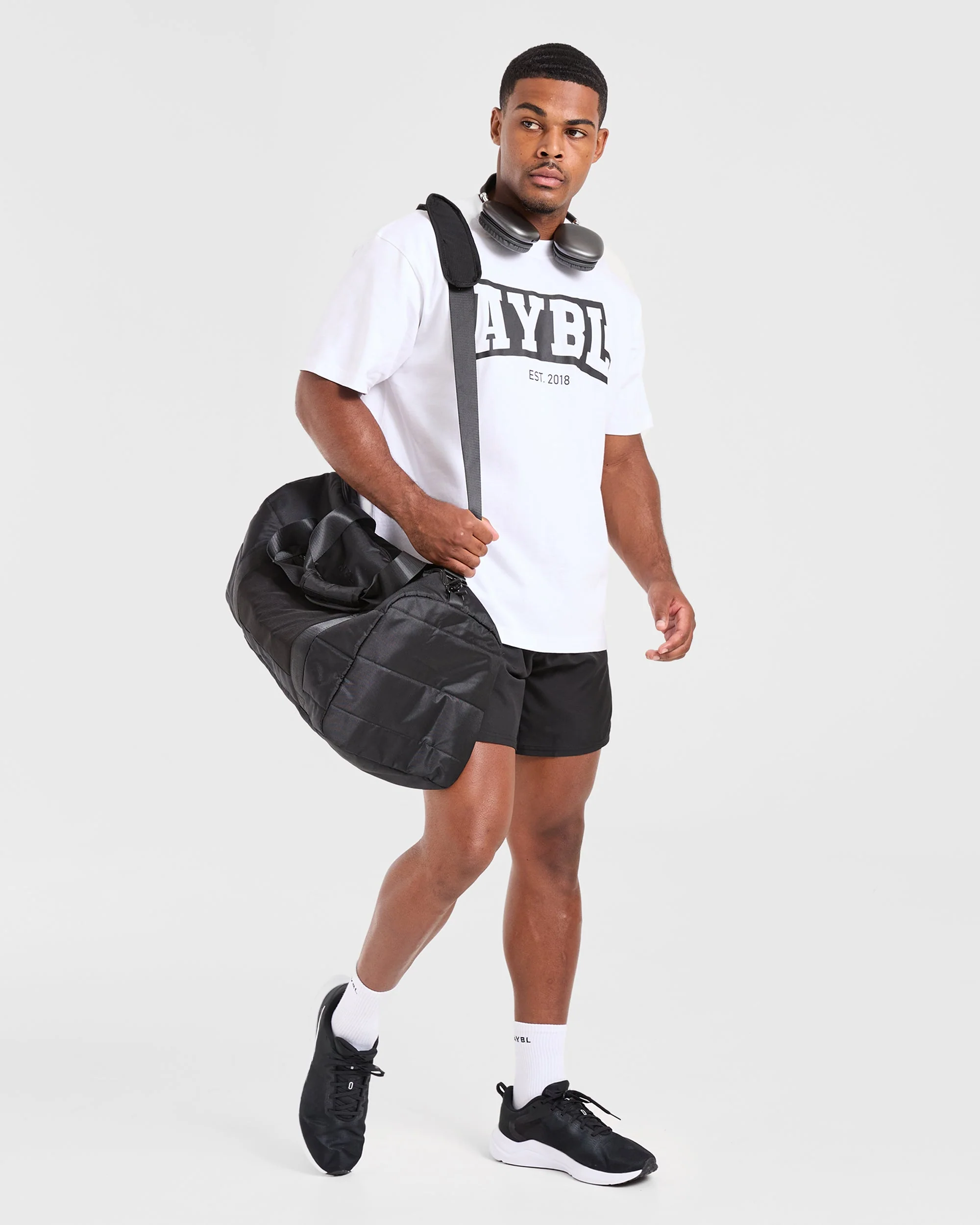 Academy Oversized T Shirt - Blanc - Image 8