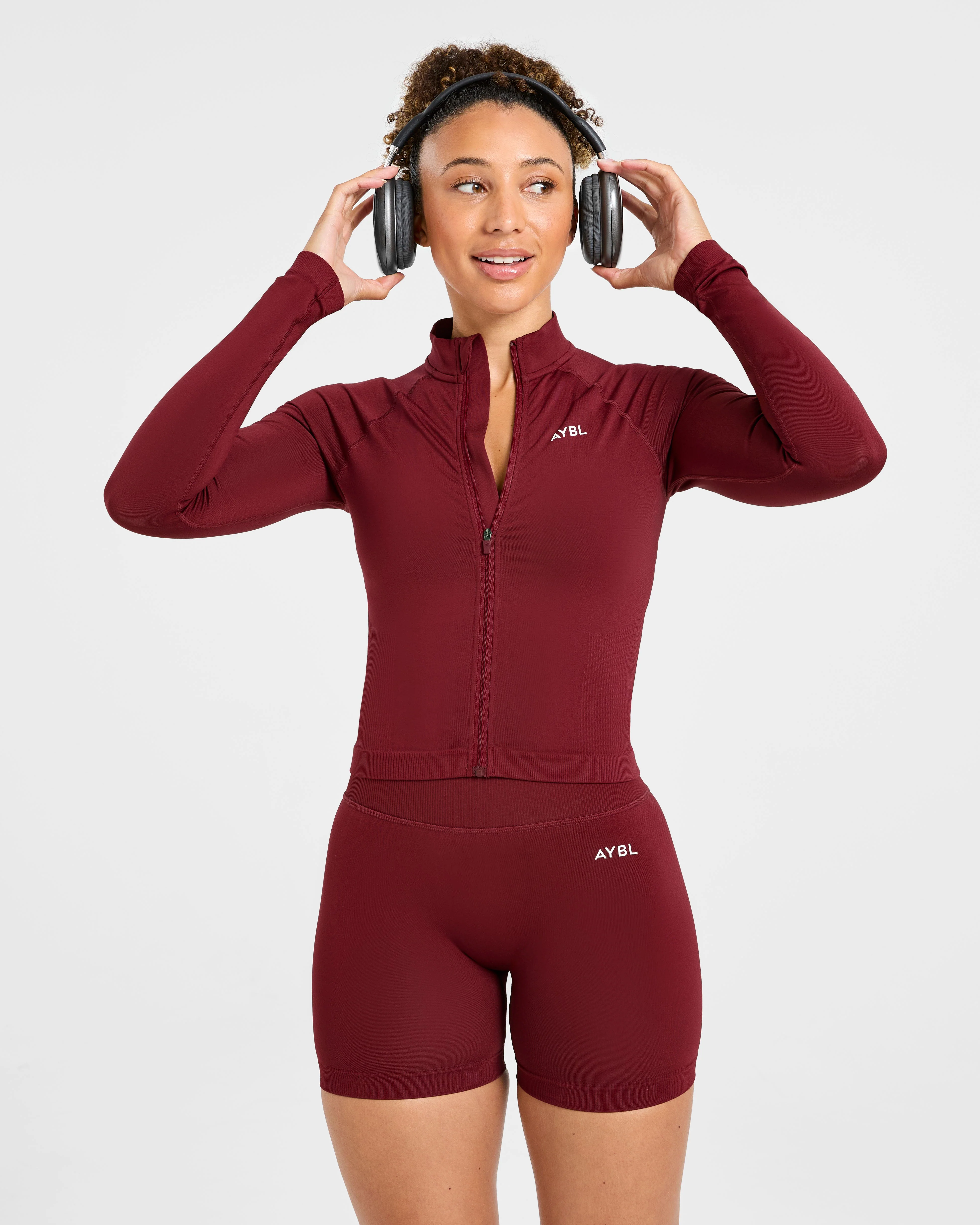 Adapt Seamless Jacket - Autumn Rouge - Image 7