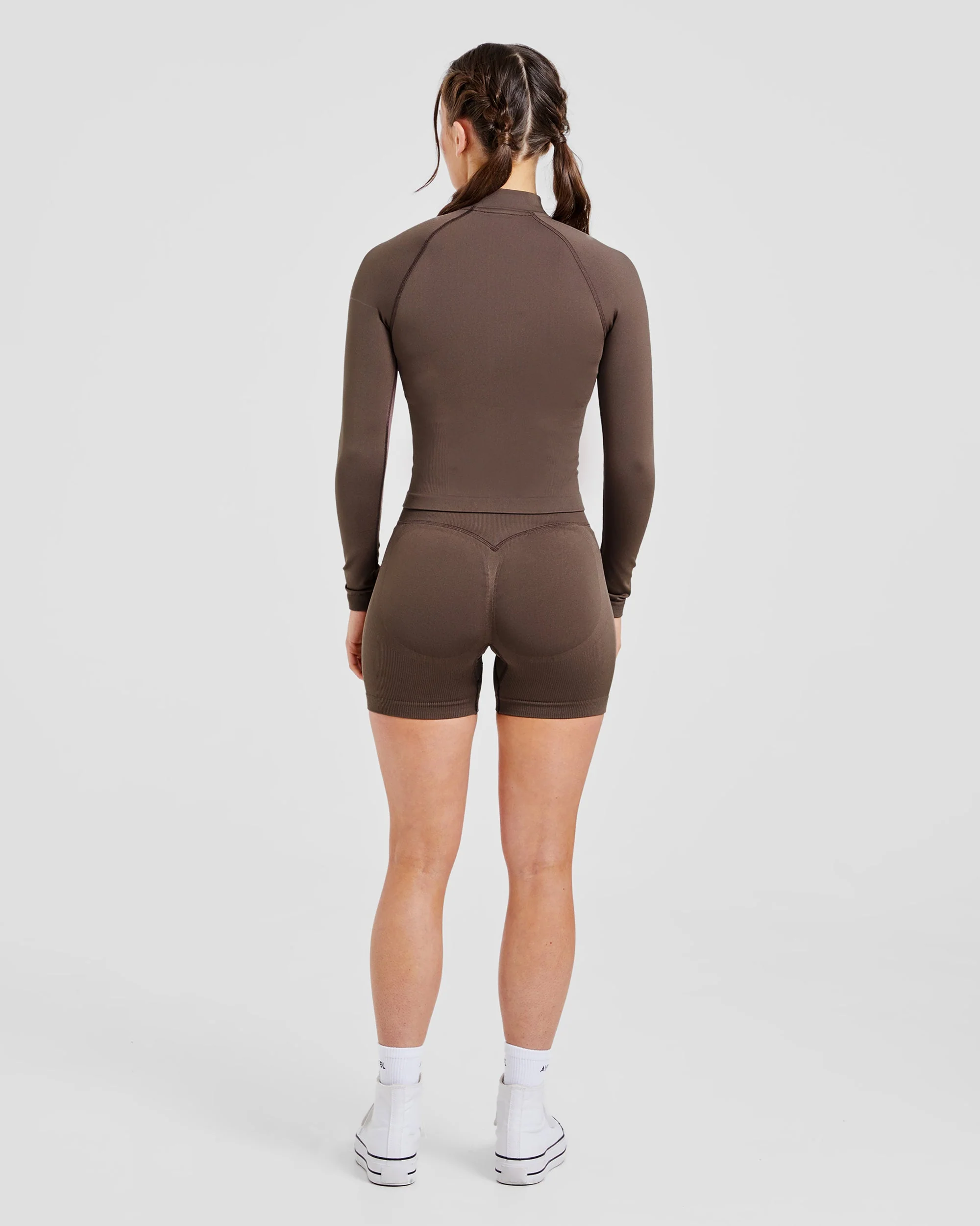 Adapt Seamless Jacket - Brun - Image 4