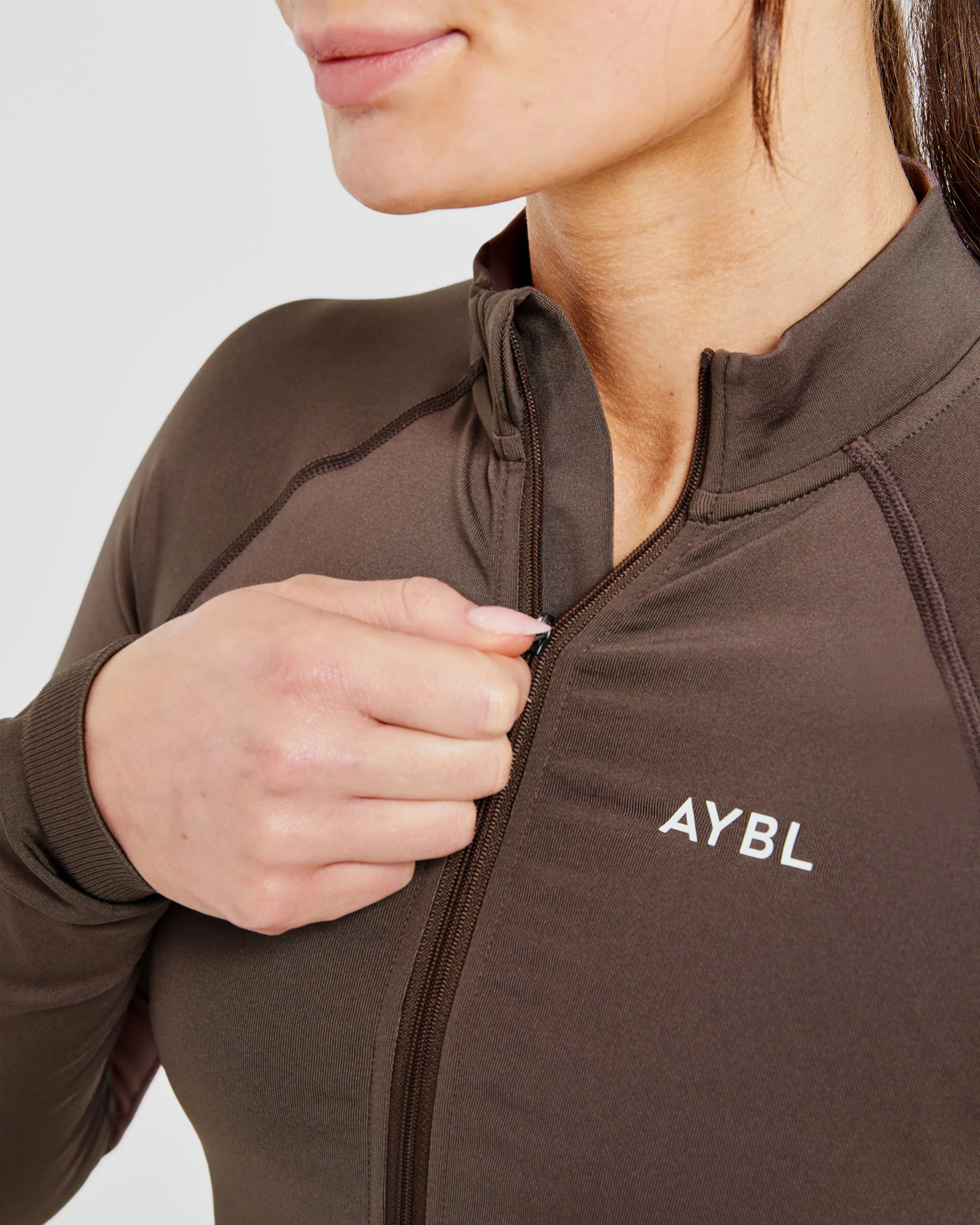 Adapt Seamless Jacket - Brun - Image 5