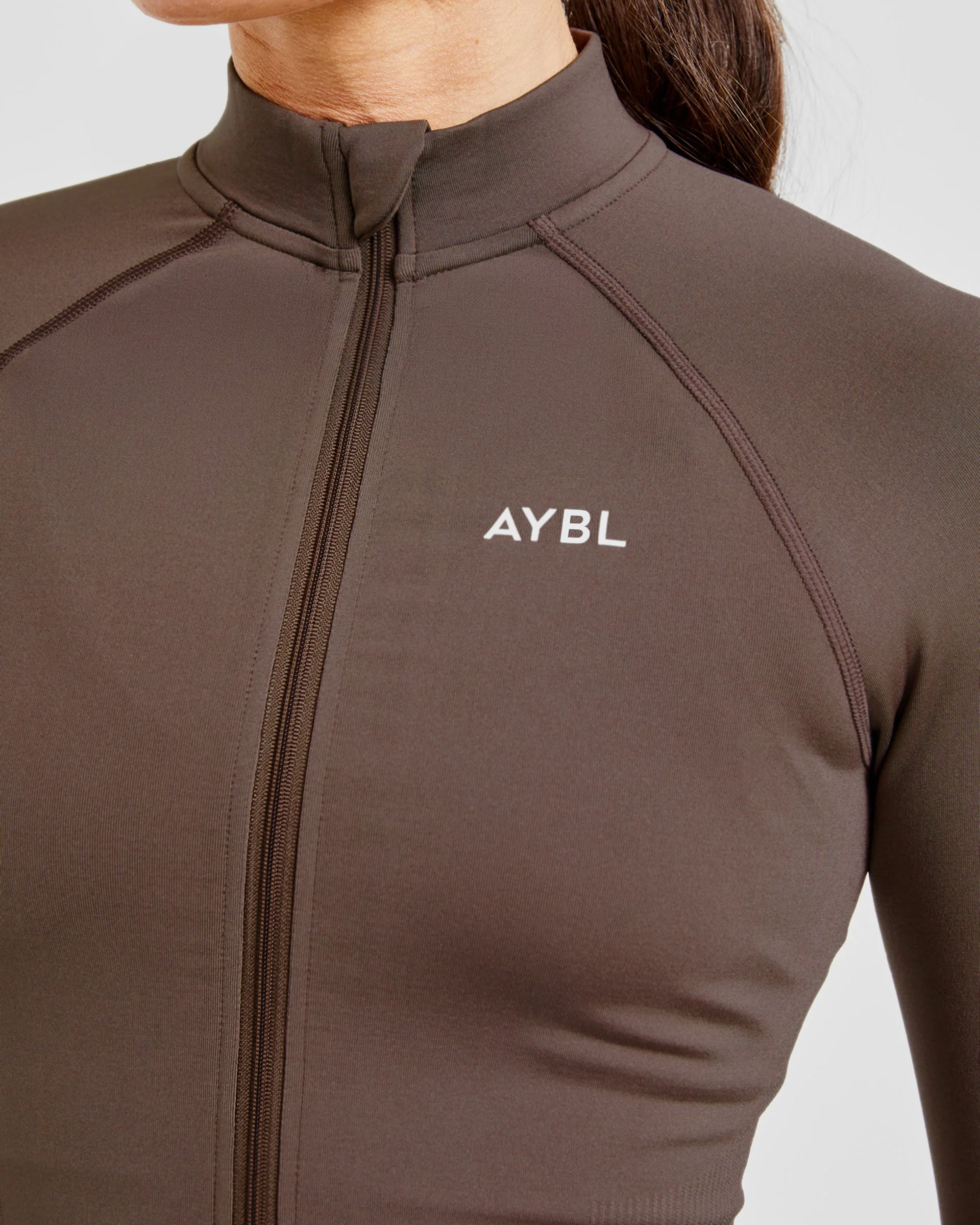 Adapt Seamless Jacket - Brun - Image 6