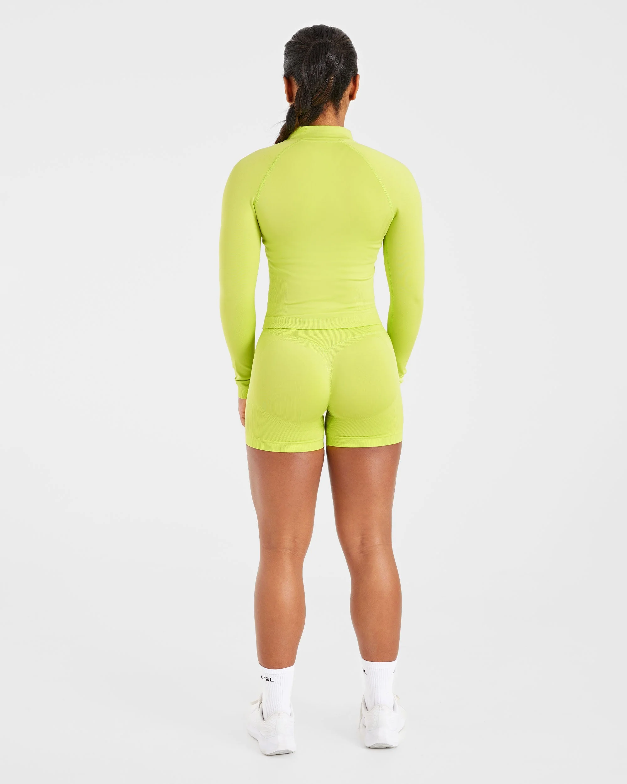Adapt Seamless Jacket - Lime Vert - Image 4