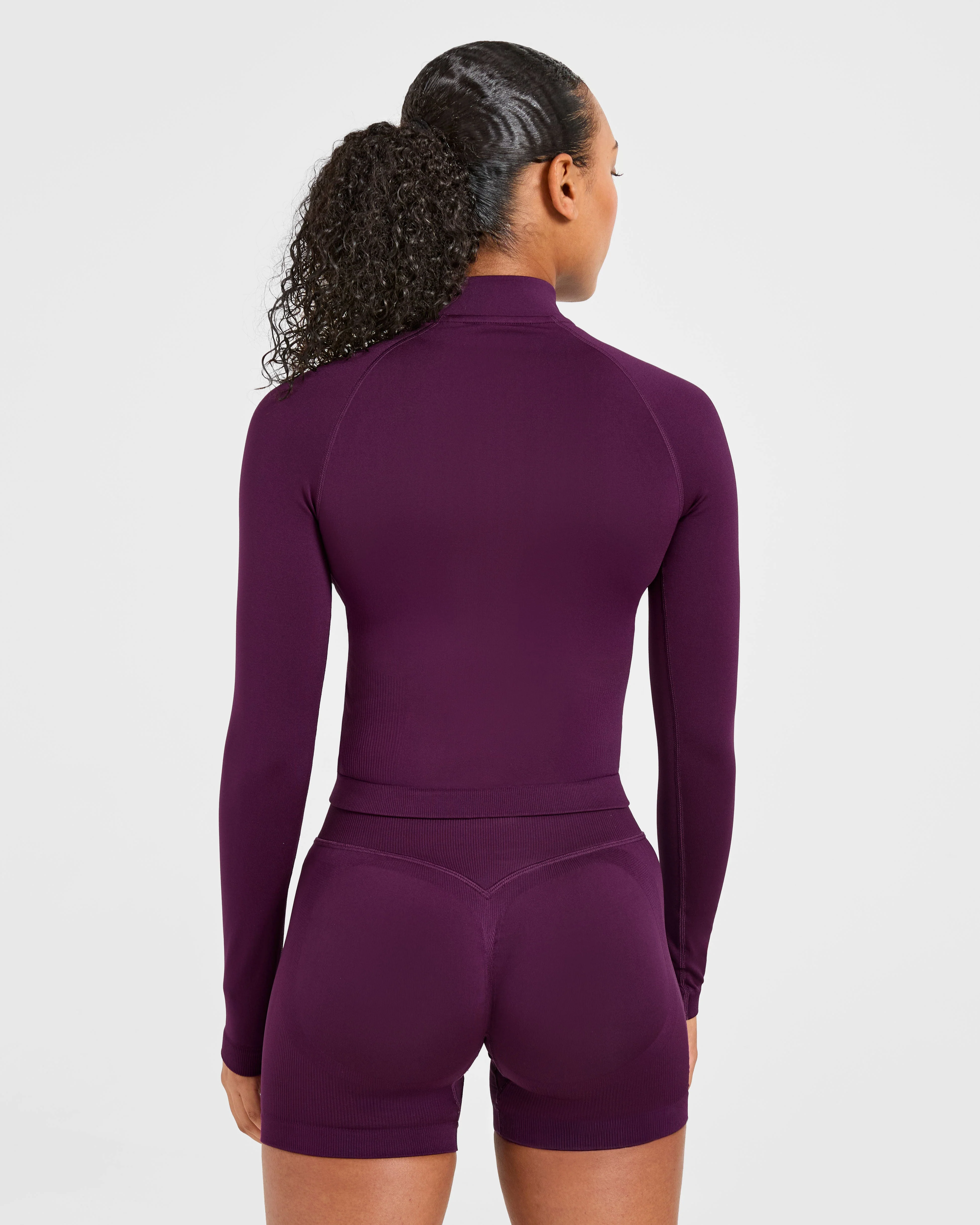 Adapt Seamless Jacket - Midnight Plum - Image 2