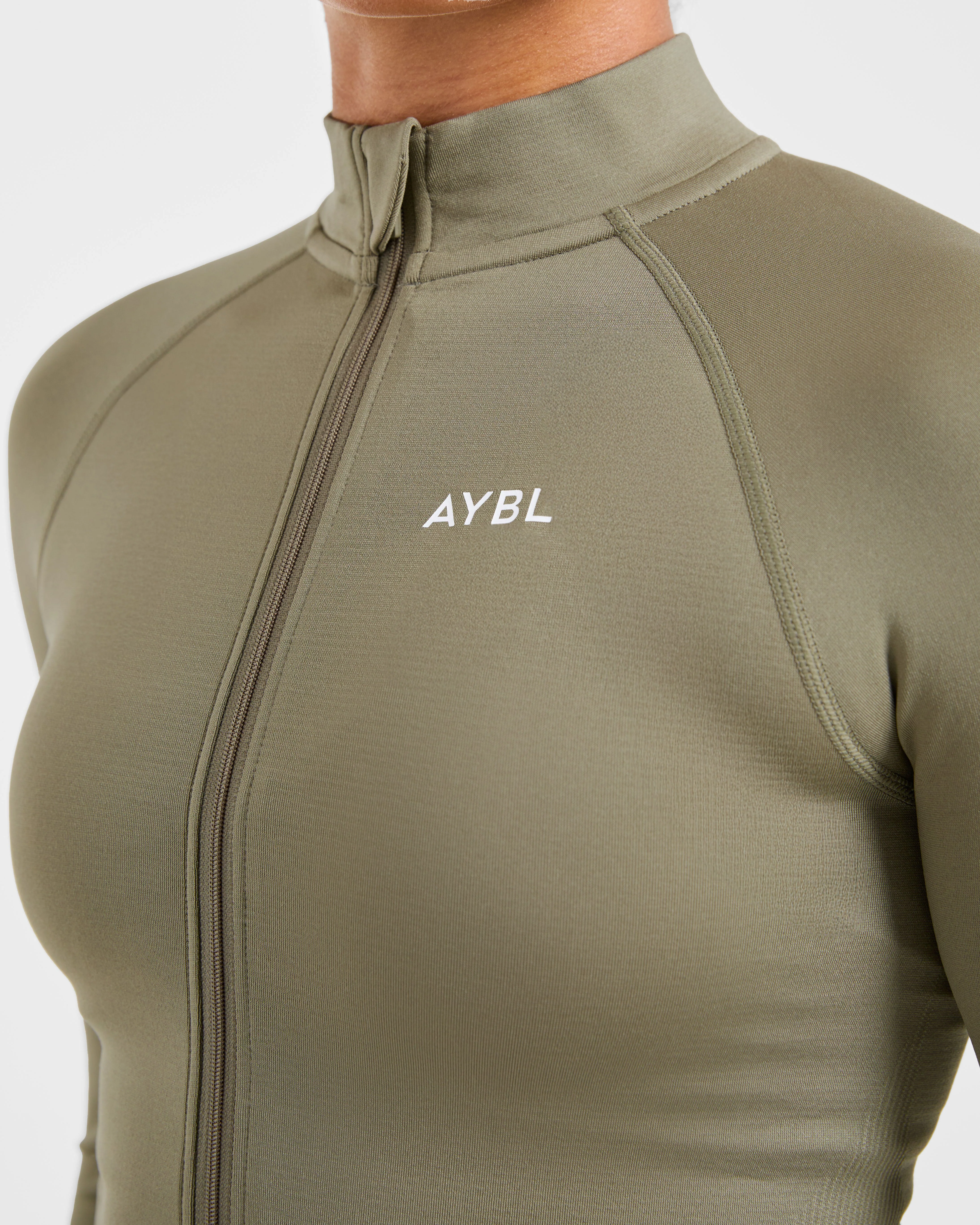 Adapt Seamless Jacket - Muted Olive - Image 6