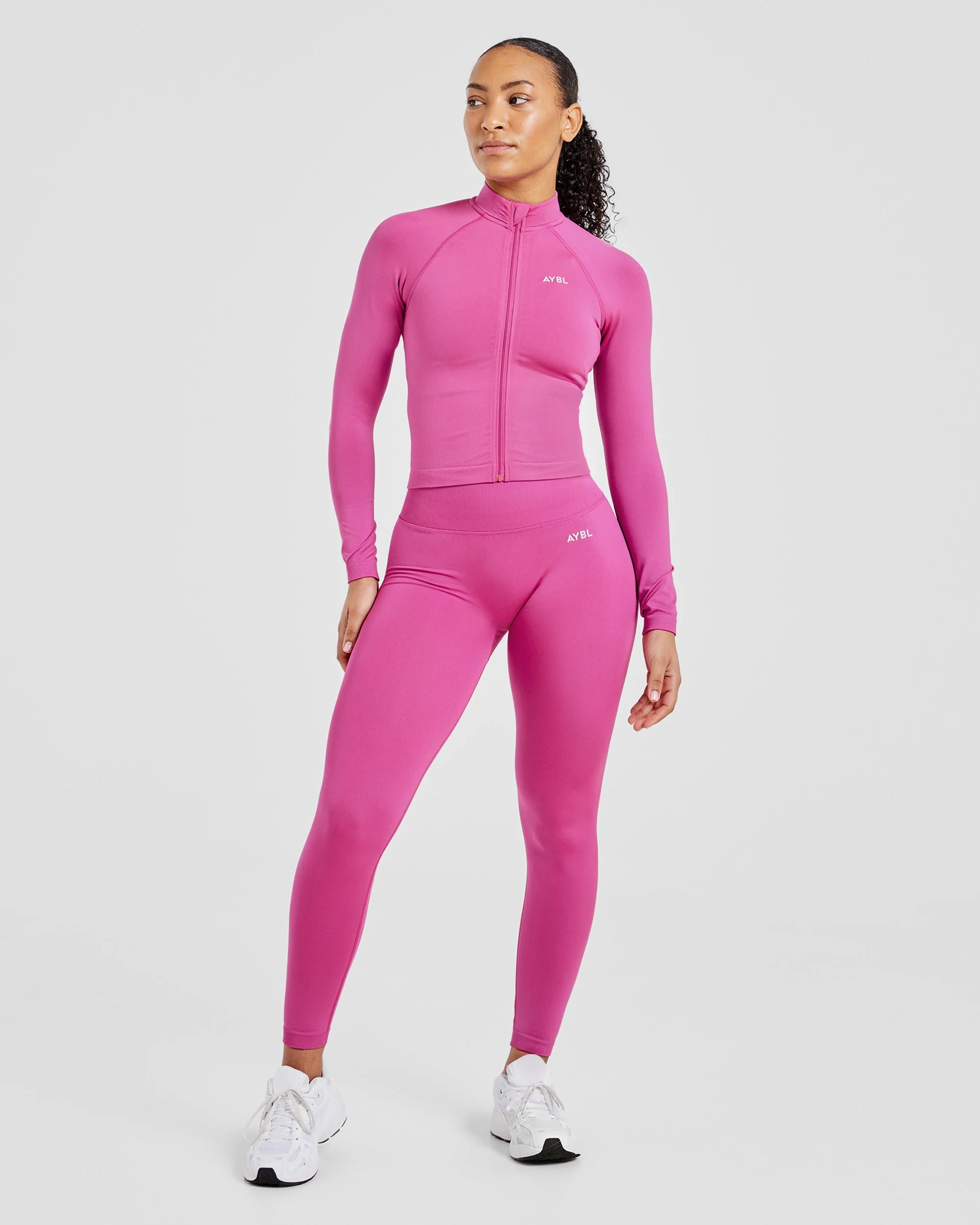 Adapt Seamless Jacket - Rose - Image 3
