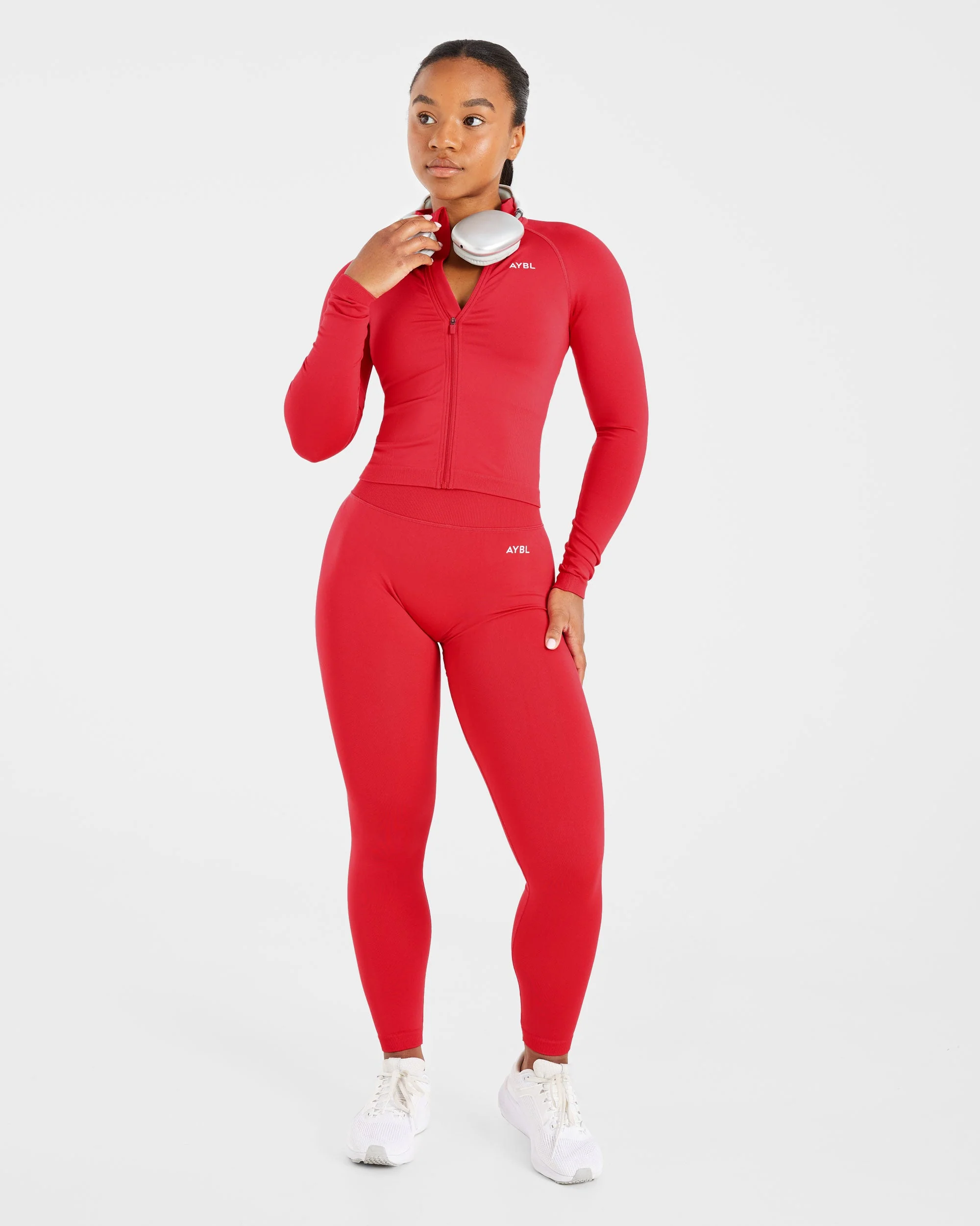 Adapt Seamless Jacket - Salsa Rouge - Image 7