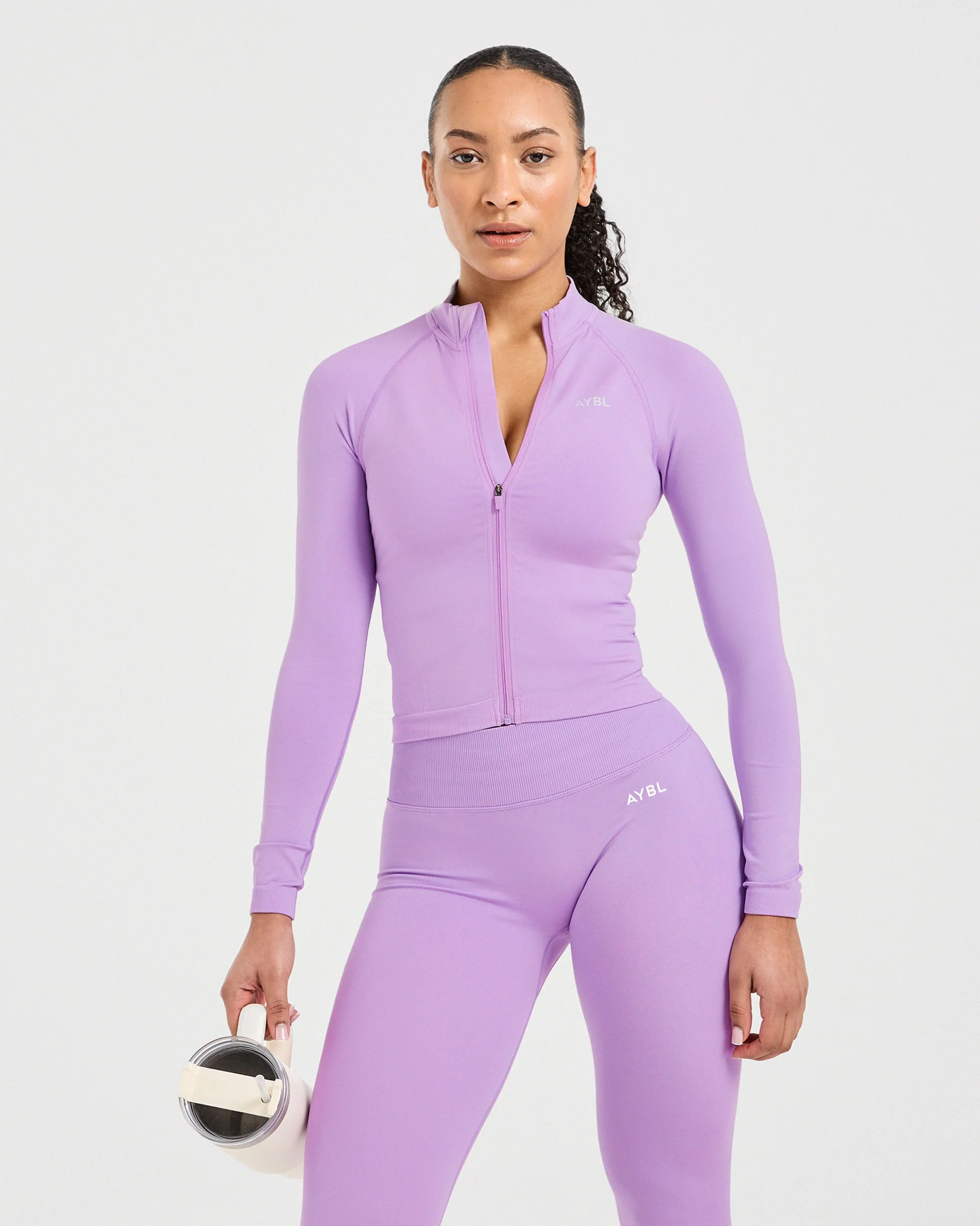 Adapt Seamless Jacket - Spring Lilac - Image 8
