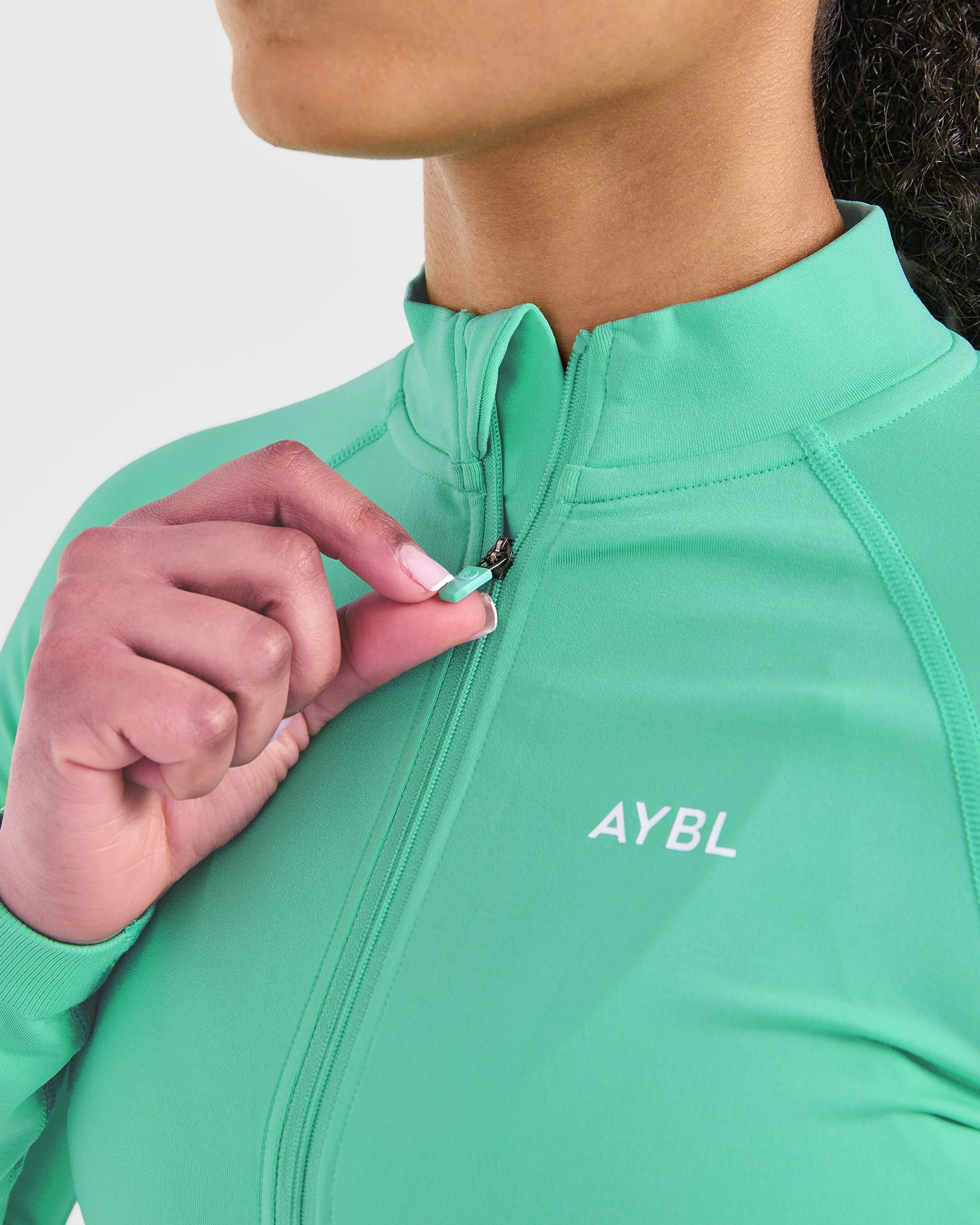 Adapt Seamless Jacket - Spring Mint - Image 6