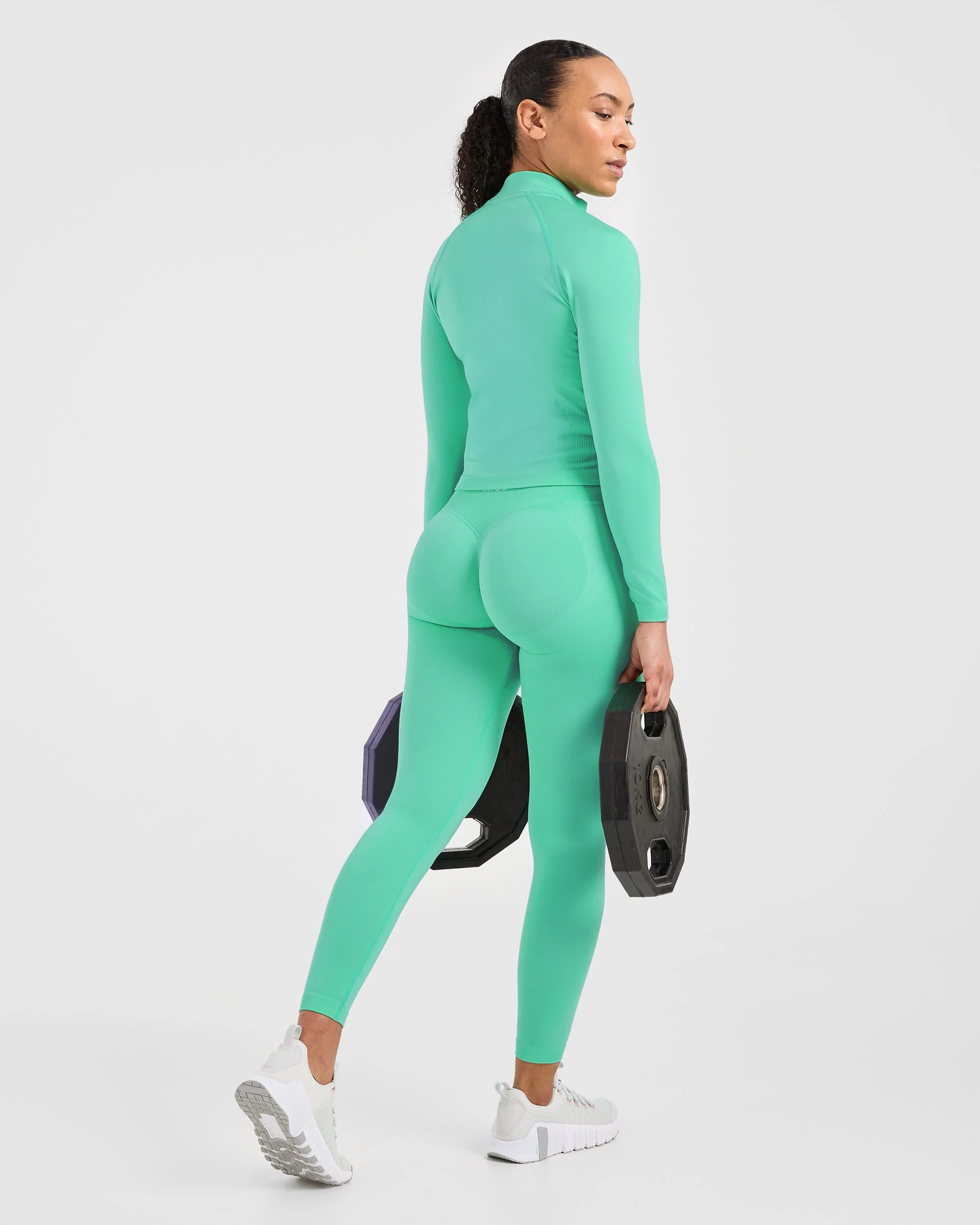 Adapt Seamless Jacket - Spring Mint - Image 8