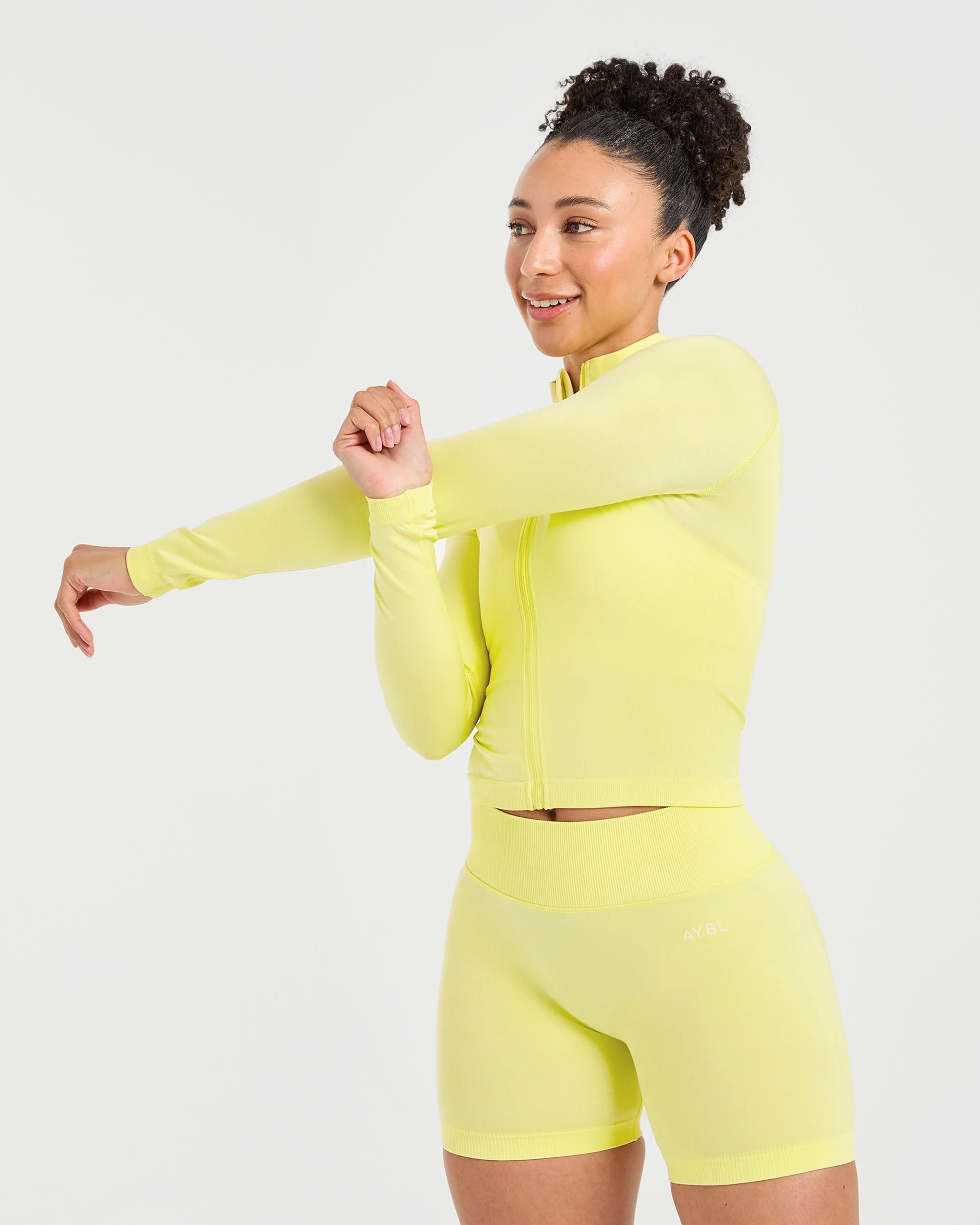 Adapt Seamless Jacket - Spring Jaune - Image 8