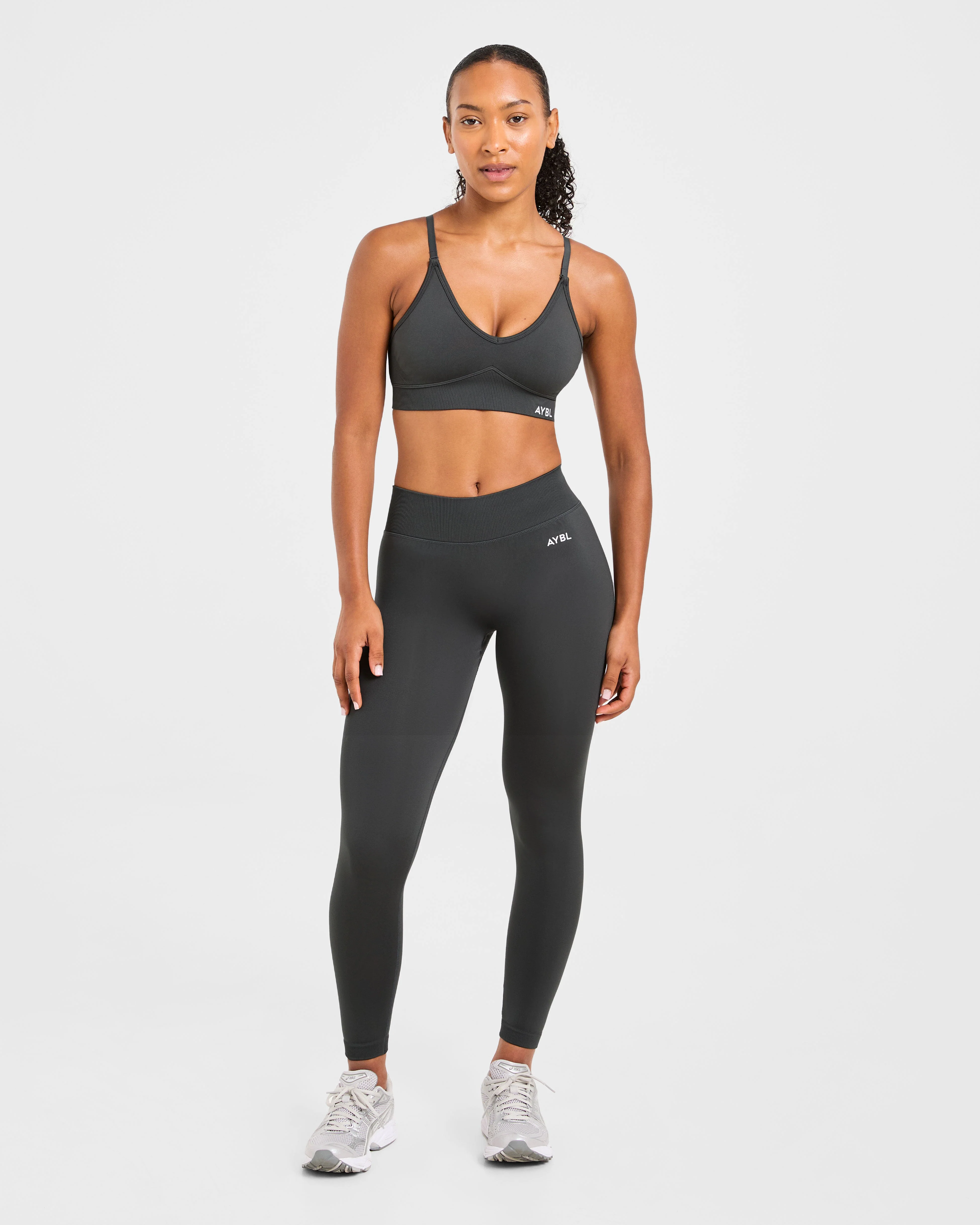Adapt Seamless Leggings - Dark Charcoal - Image 3