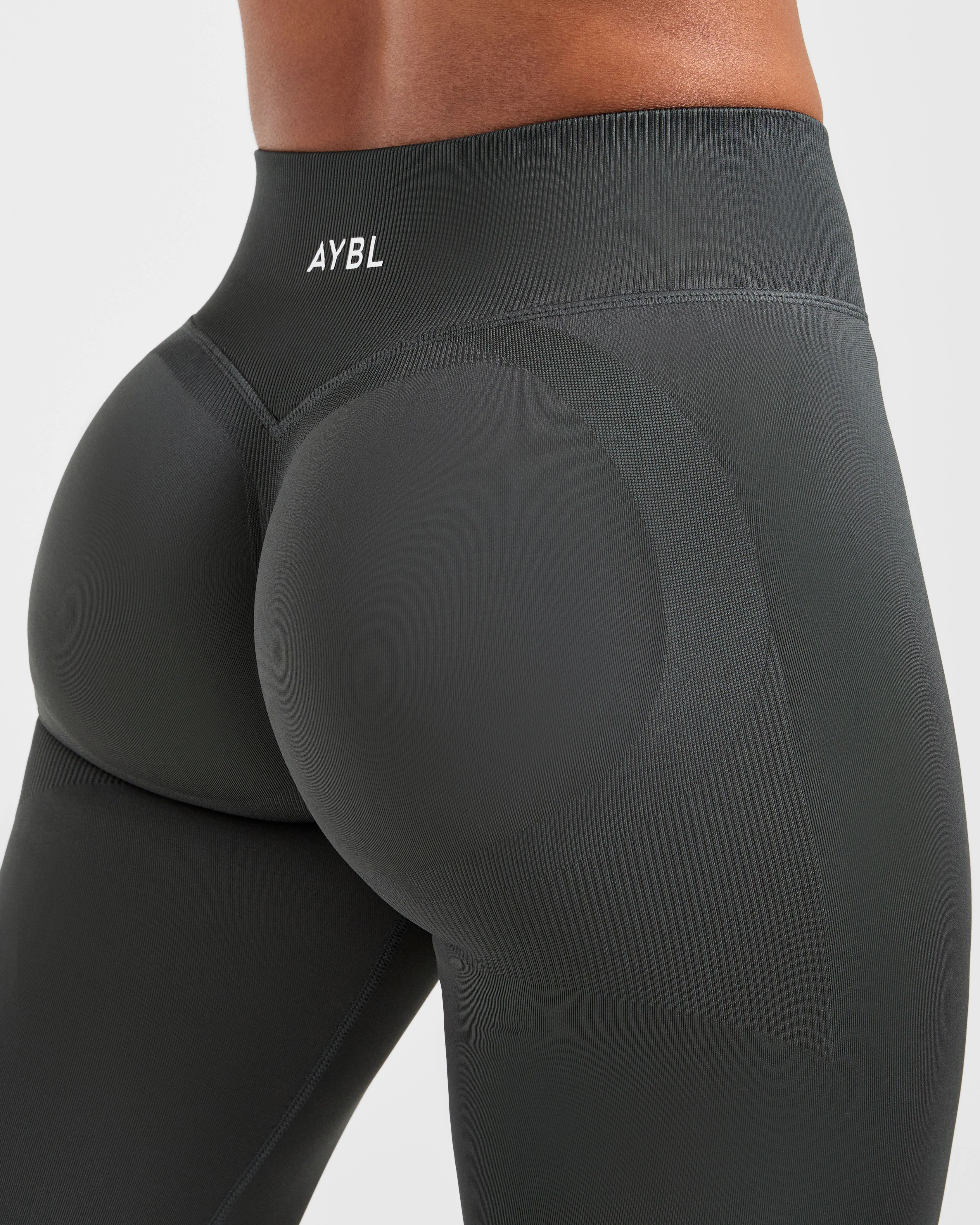 Adapt Seamless Leggings - Dark Charcoal - Image 5