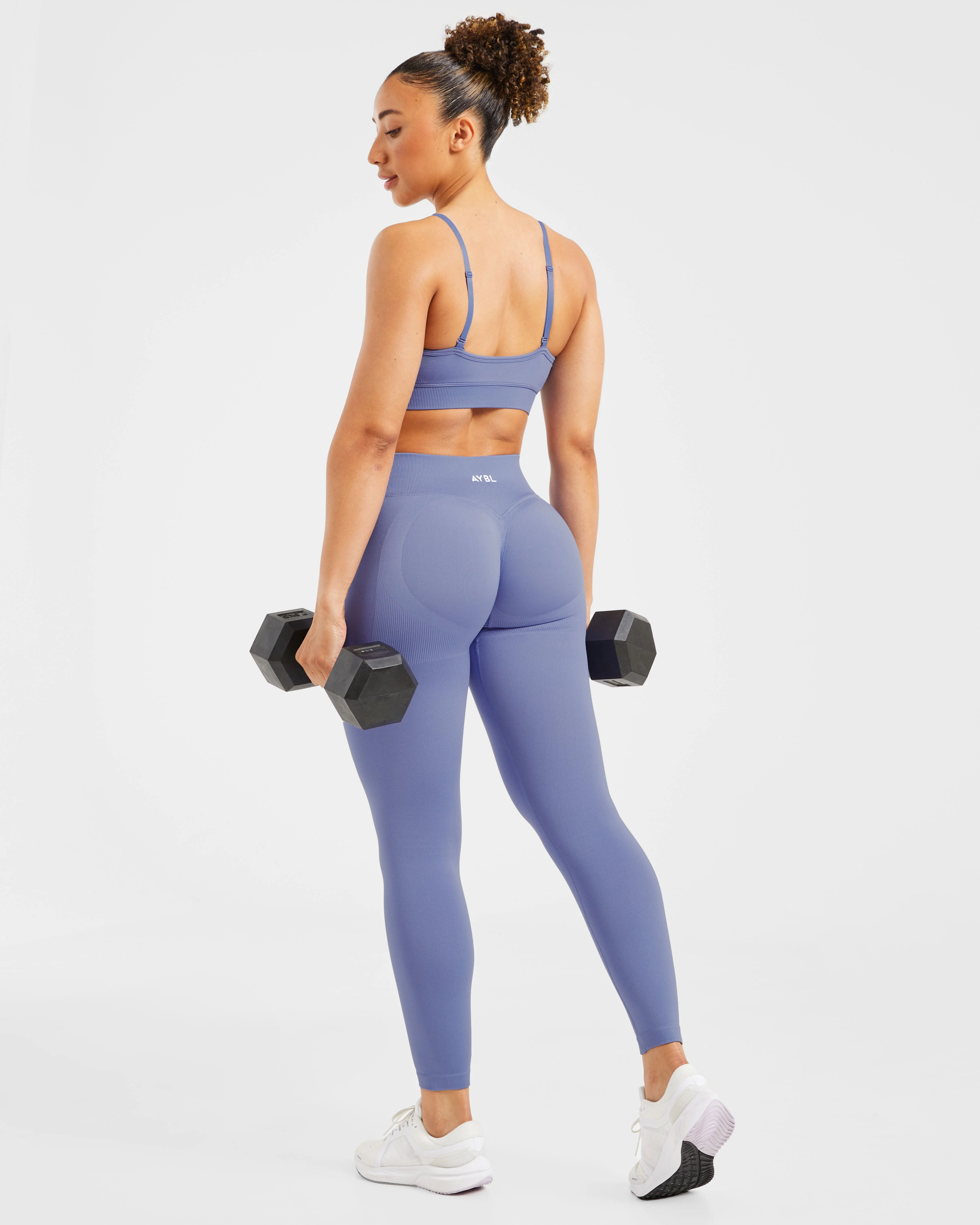 Adapt Seamless Leggings - Iris Bleu - Image 8