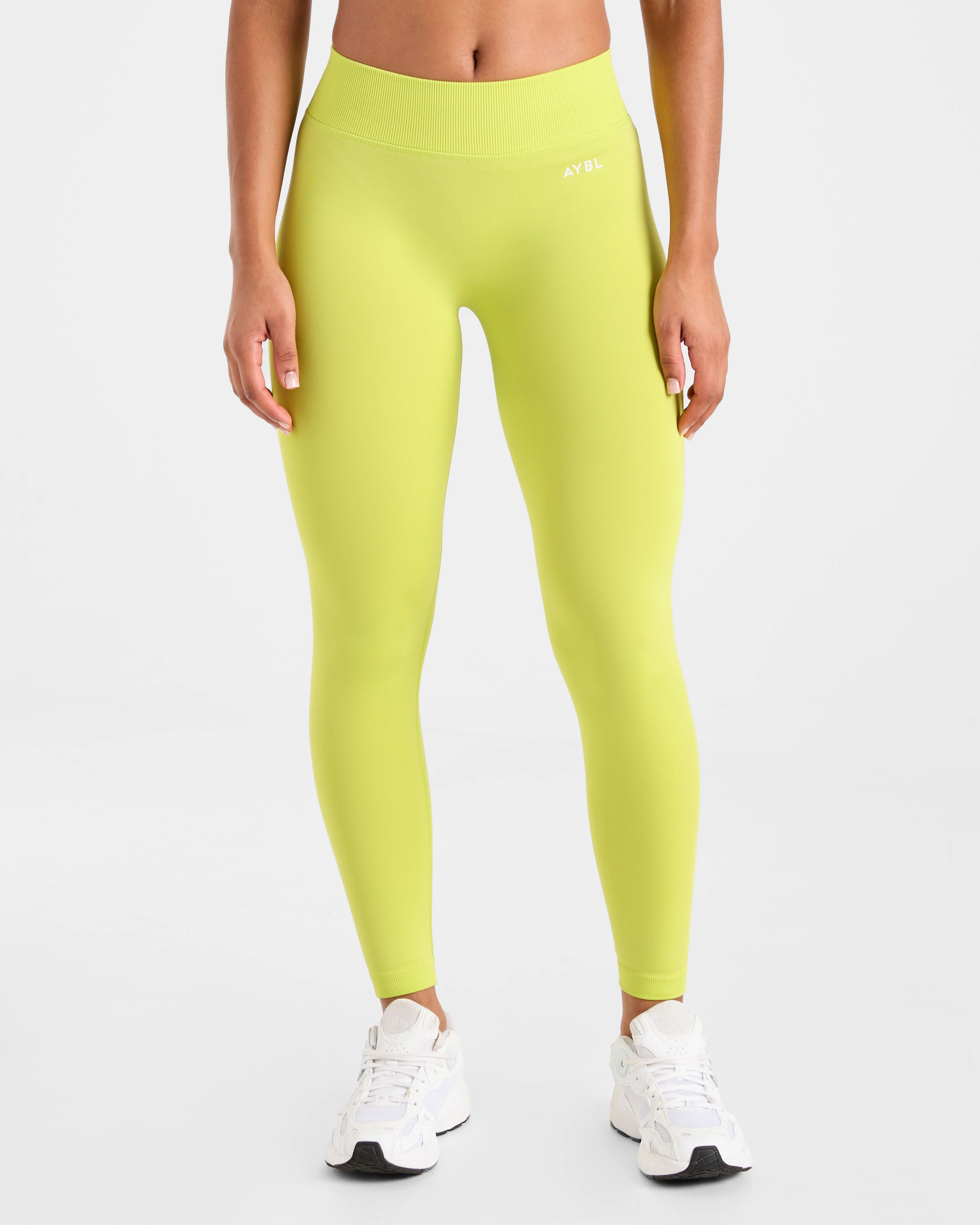 Adapt Seamless Leggings - Lime Vert - Image 2