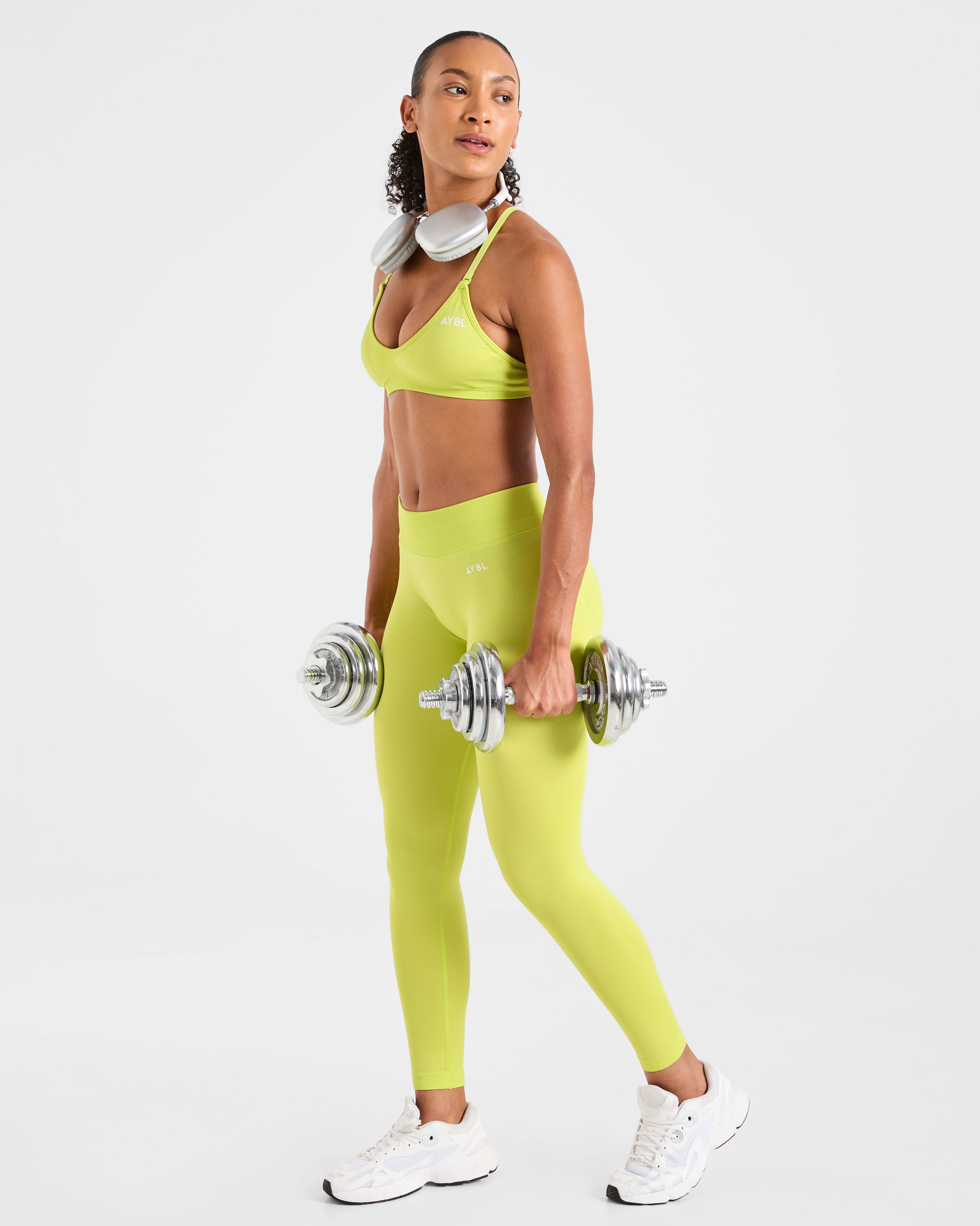 Adapt Seamless Leggings - Lime Vert - Image 7