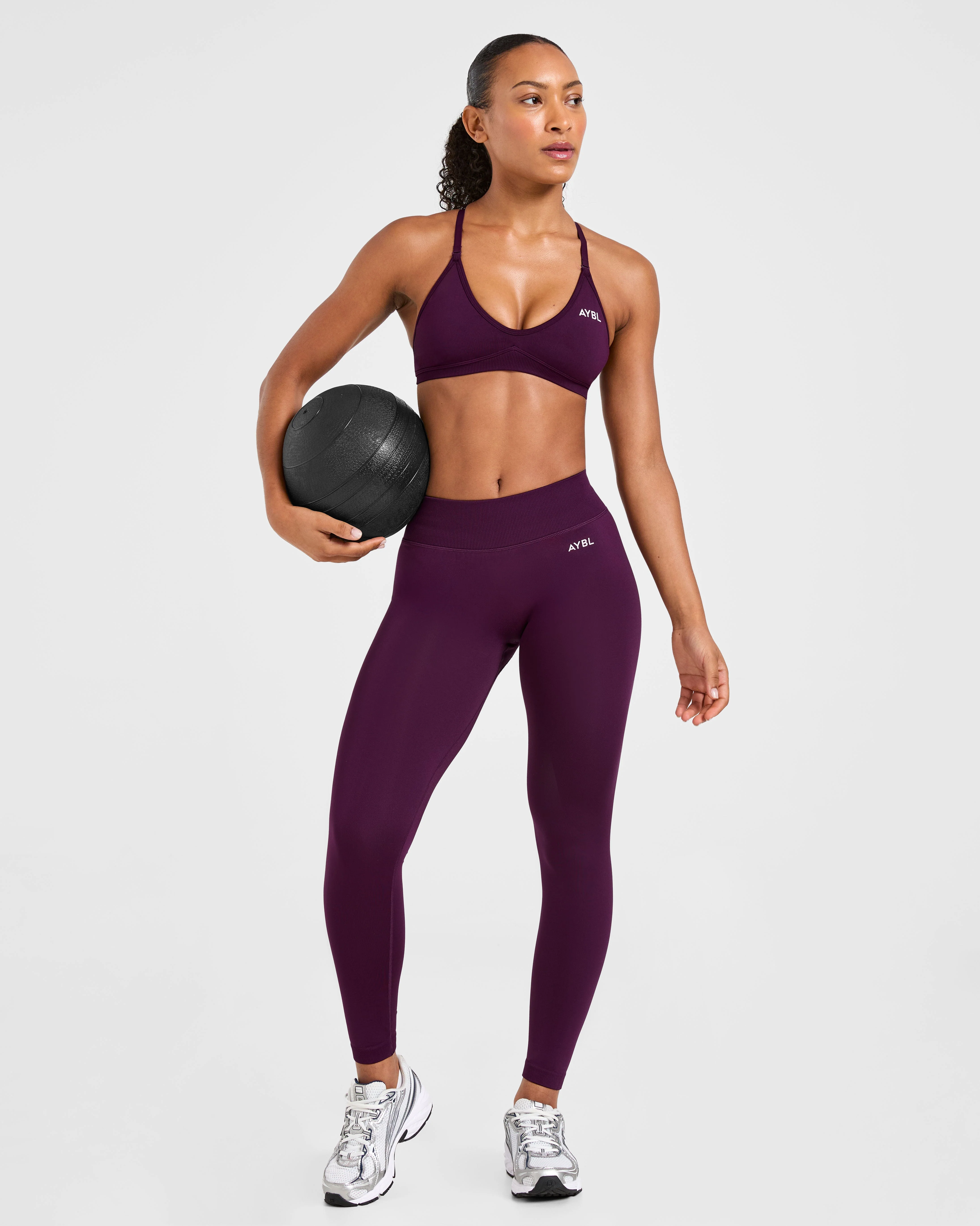 Adapt Seamless Leggings - Midnight Plum - Image 7