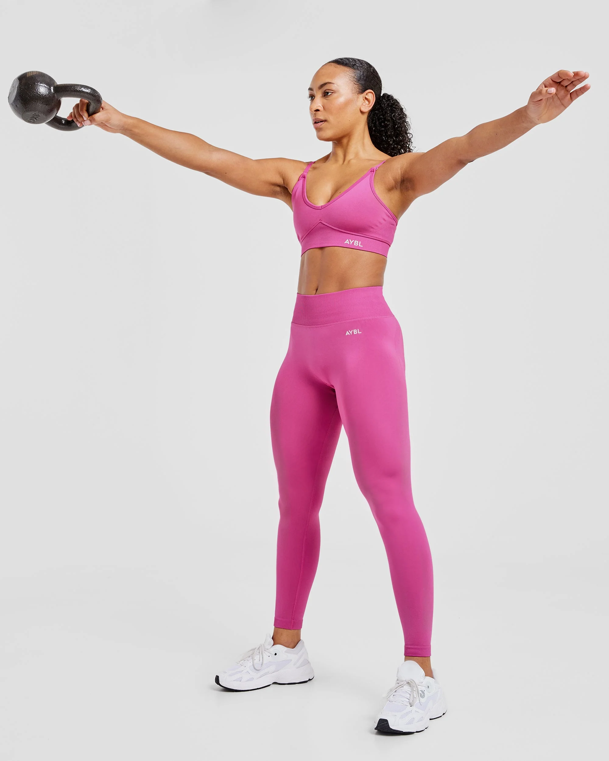 Adapt Seamless Leggings - Rose - Image 7