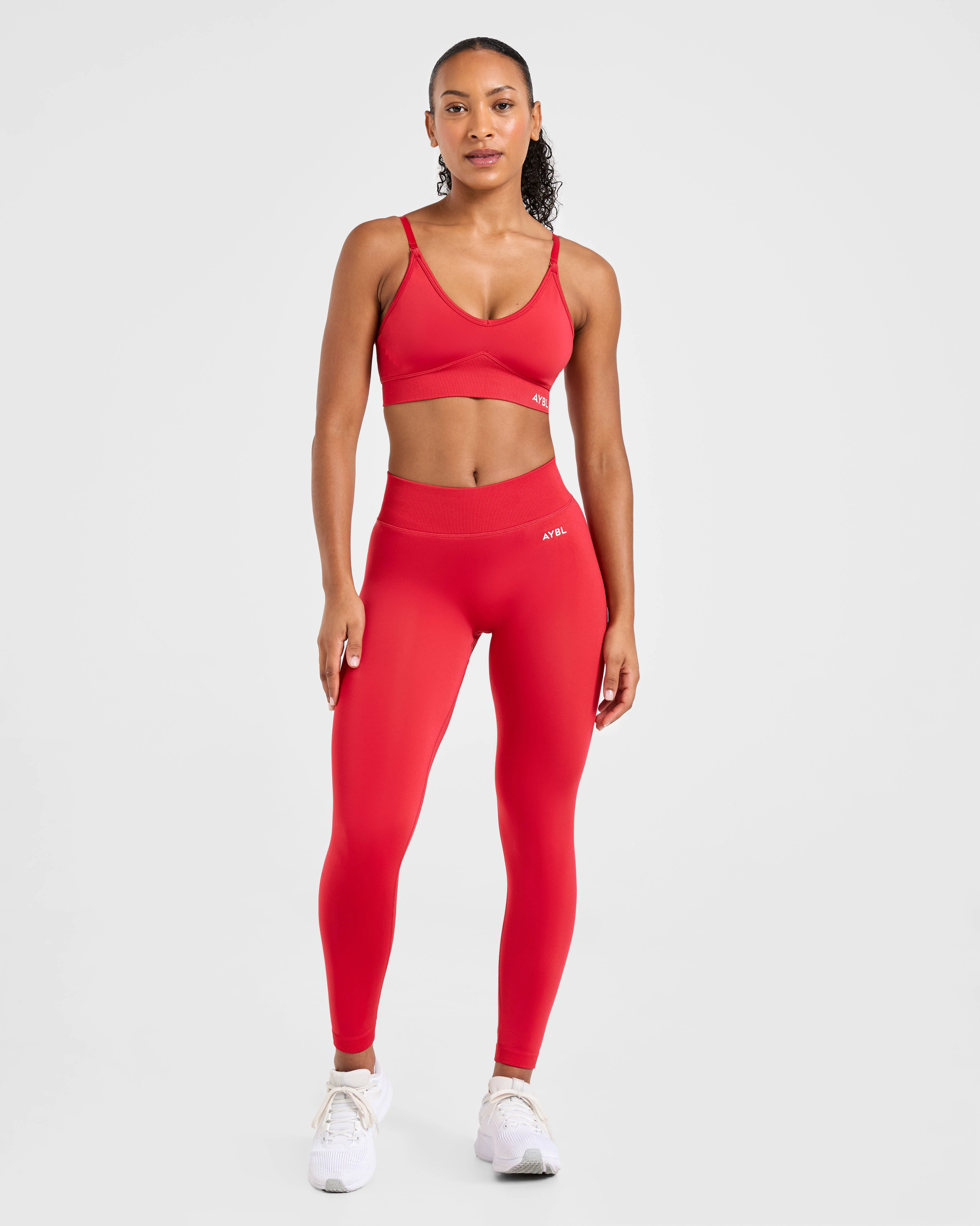 Adapt Seamless Leggings - Salsa Rouge - Image 3