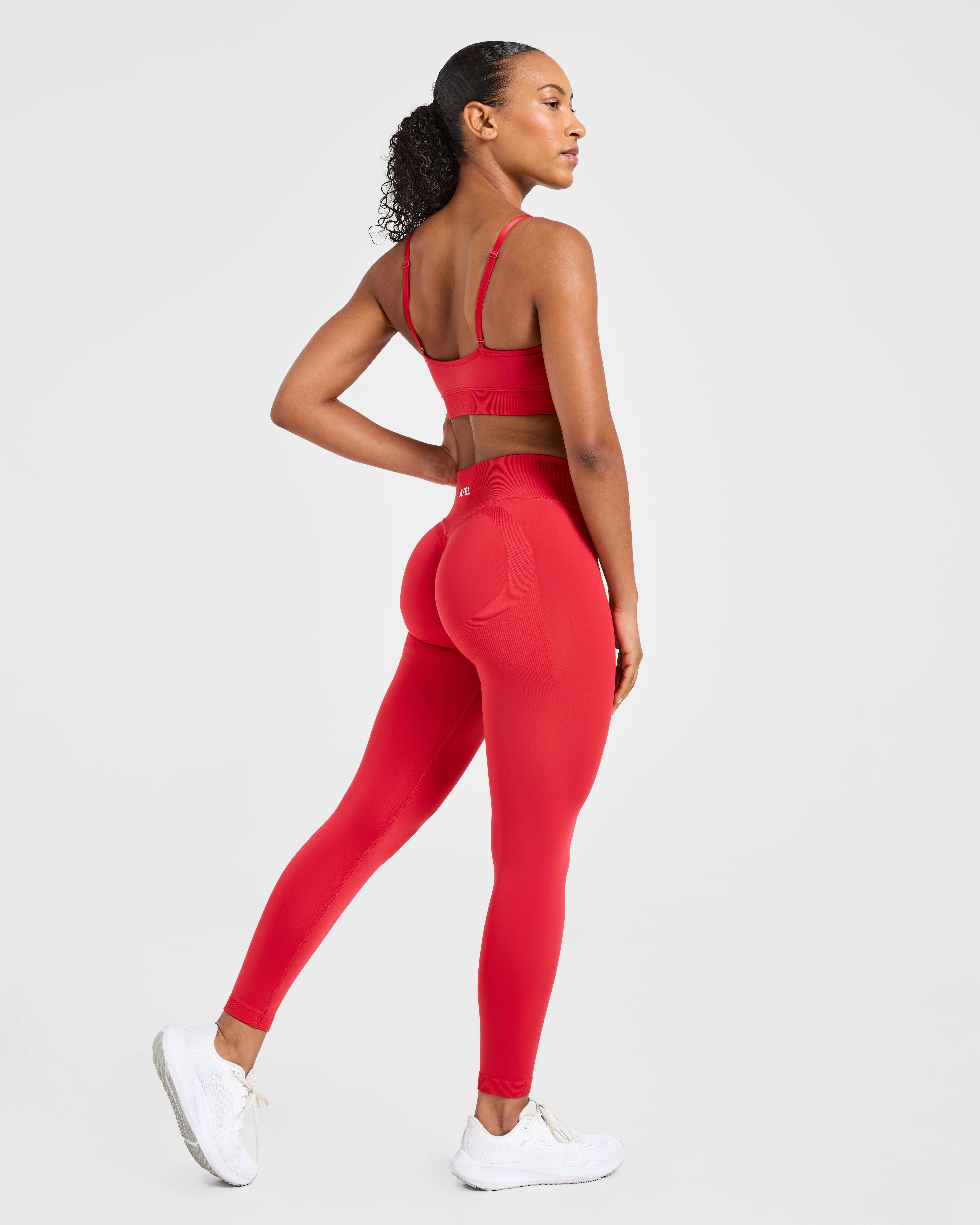 Adapt Seamless Leggings - Salsa Rouge - Image 4