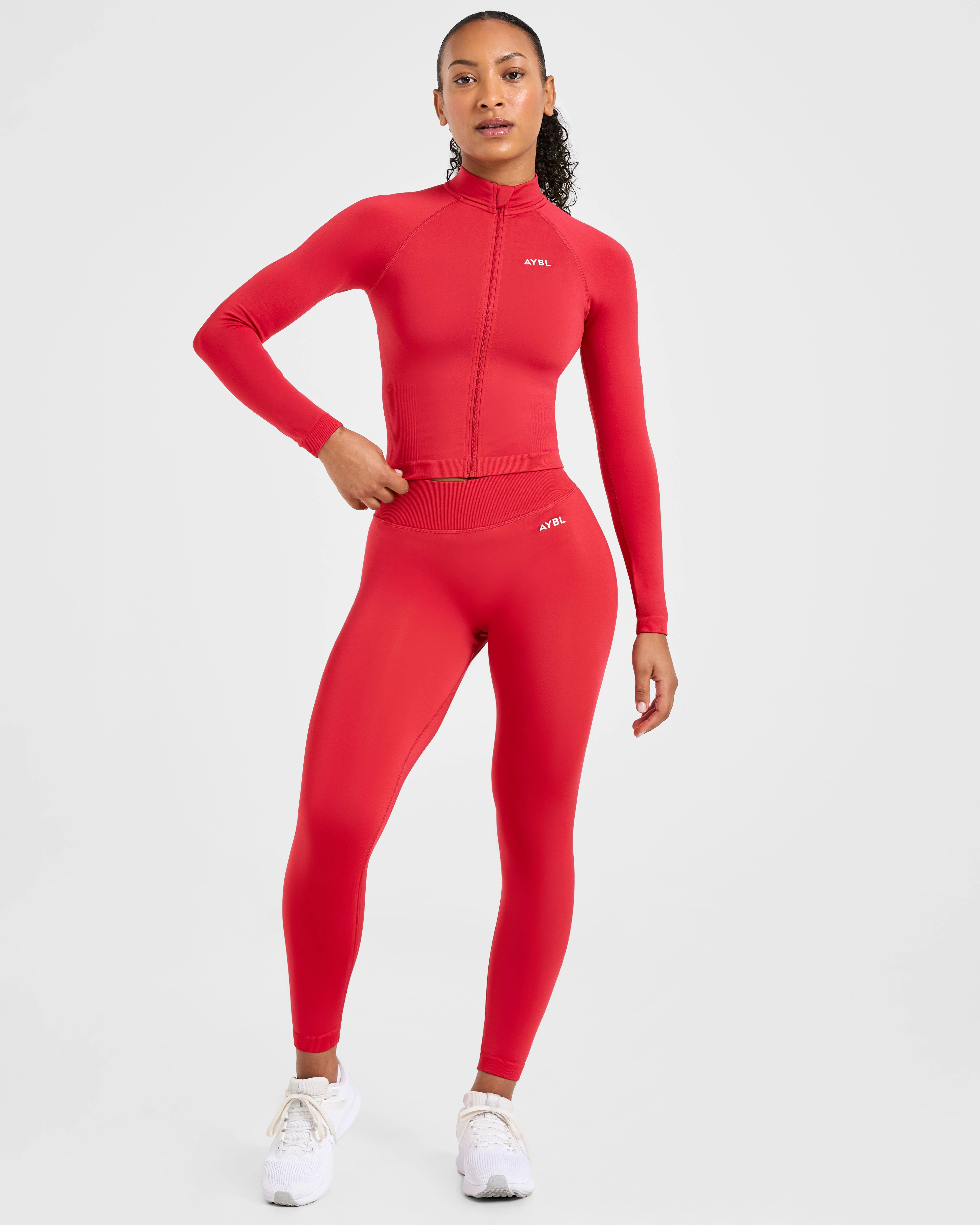 Adapt Seamless Leggings - Salsa Rouge - Image 8