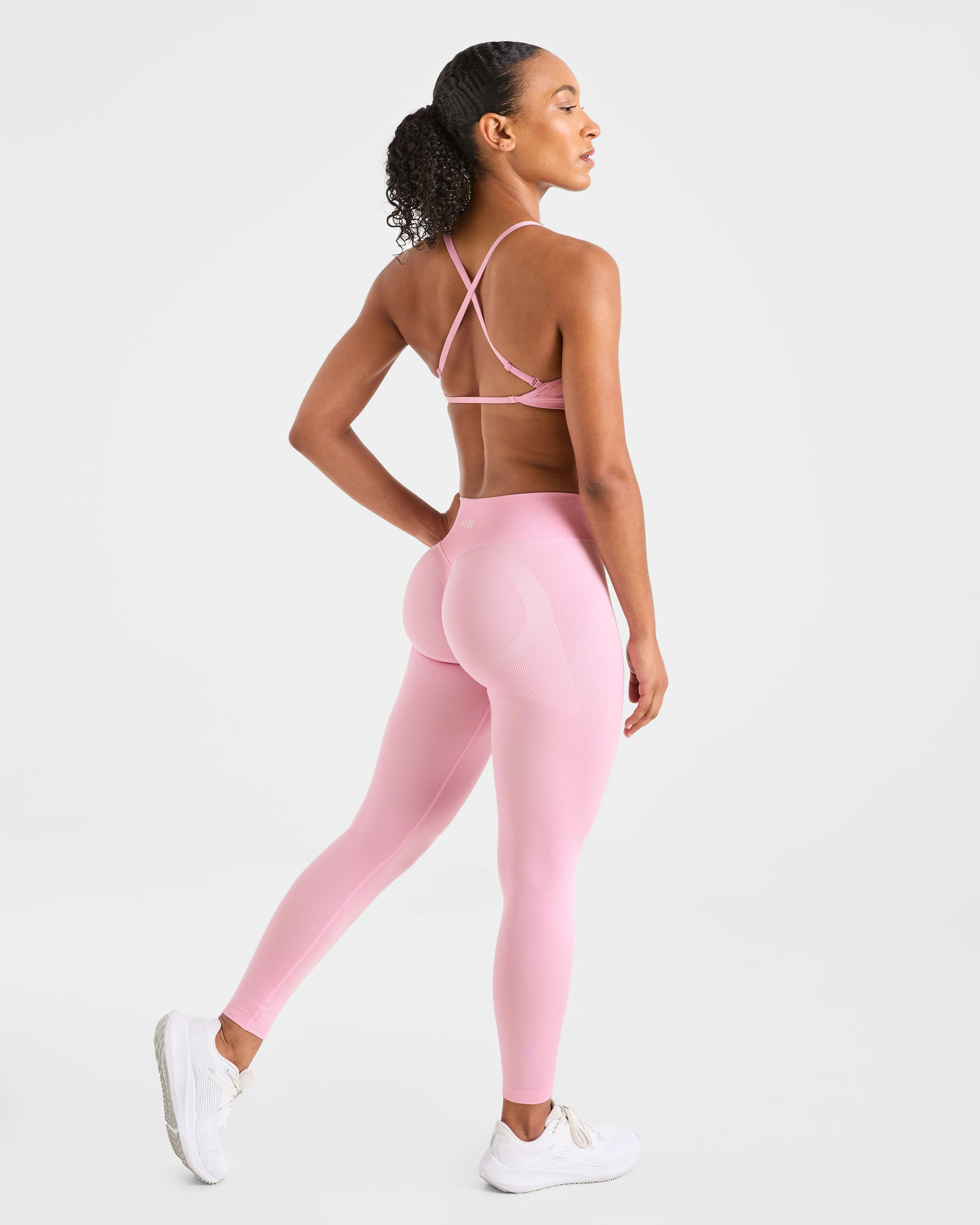 Adapt Seamless Leggings - Spring Rose - Image 4