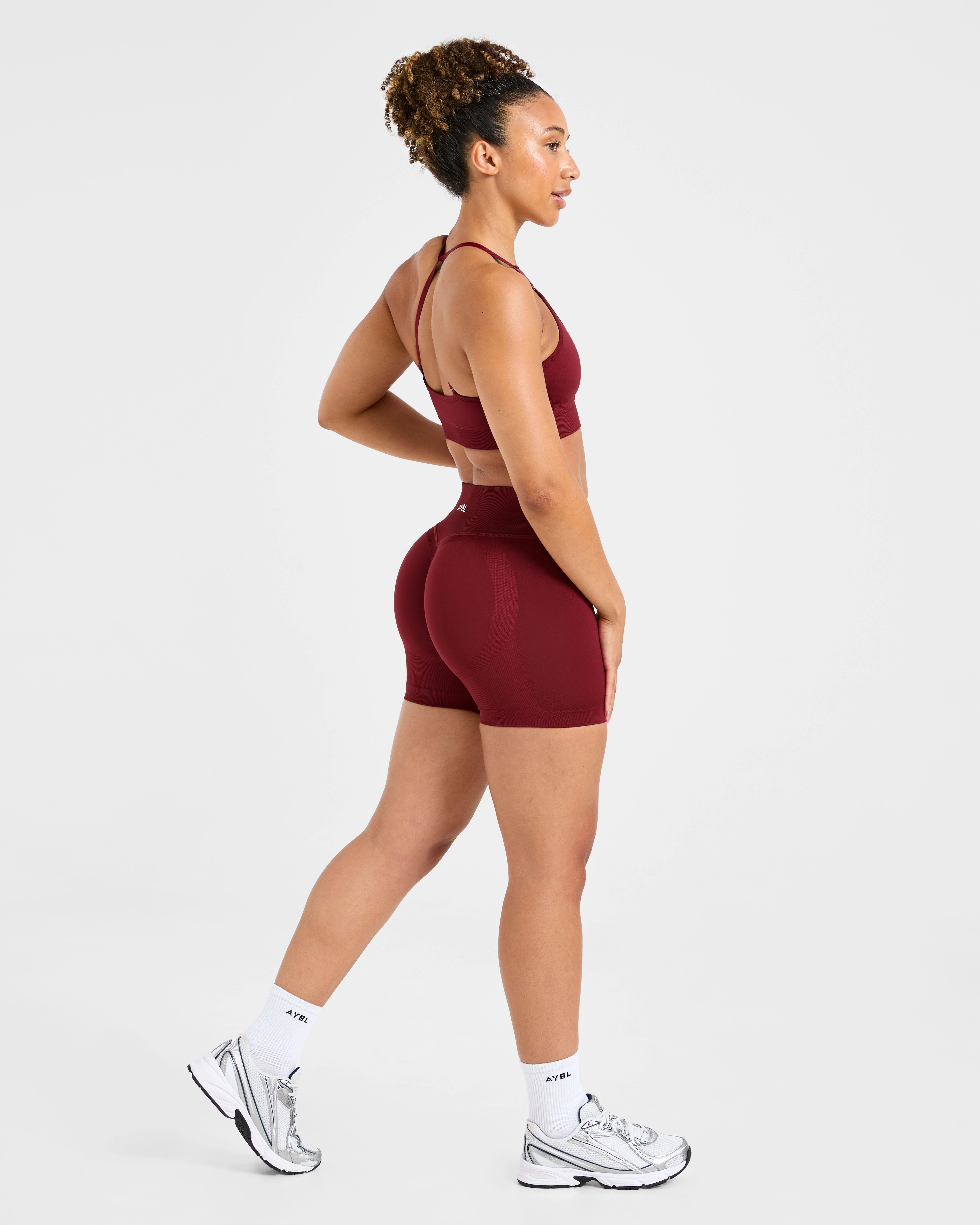 Adapt Seamless Shorts | 4.5" - Autumn Rouge - Image 4