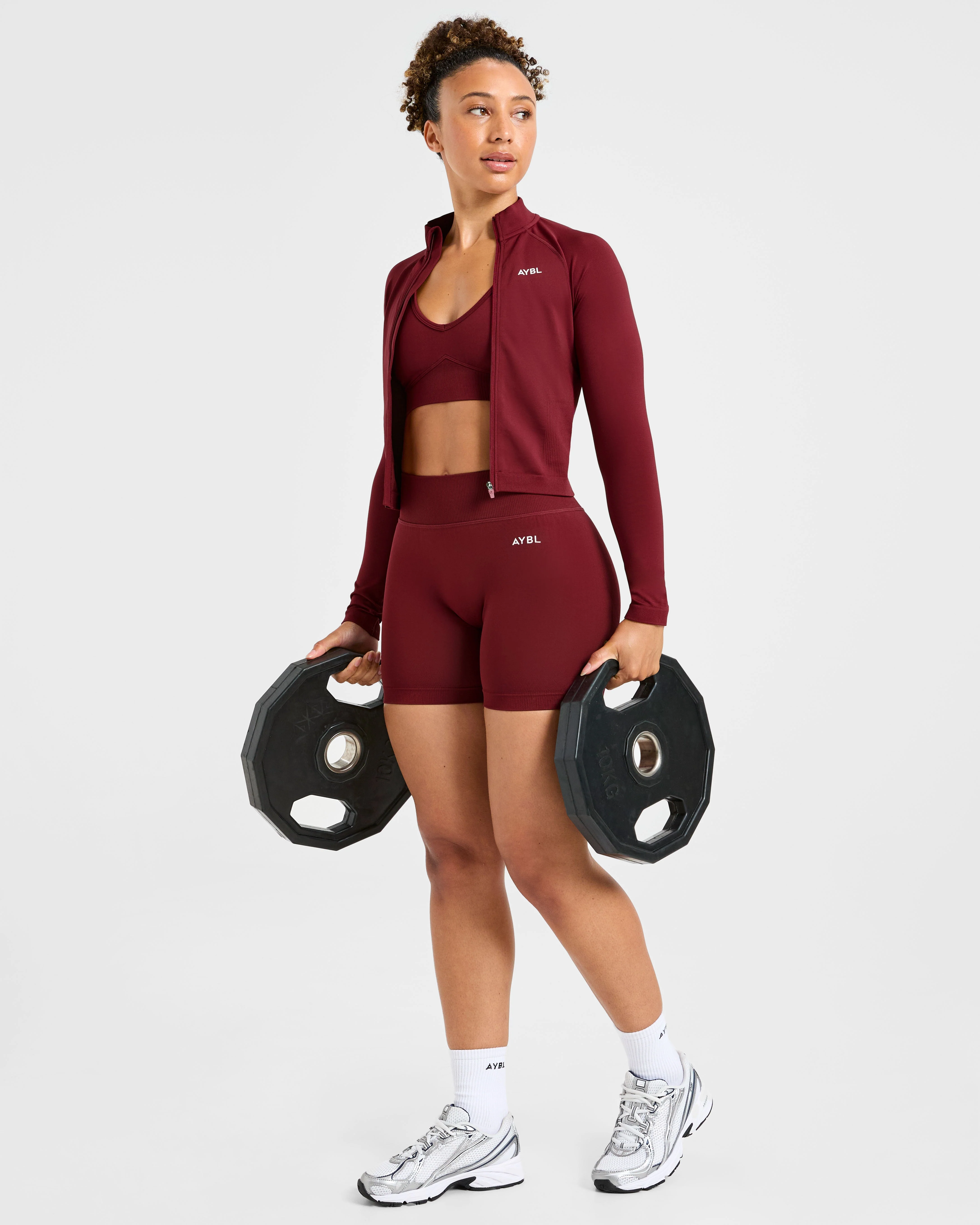 Adapt Seamless Shorts | 4.5" - Autumn Rouge - Image 8
