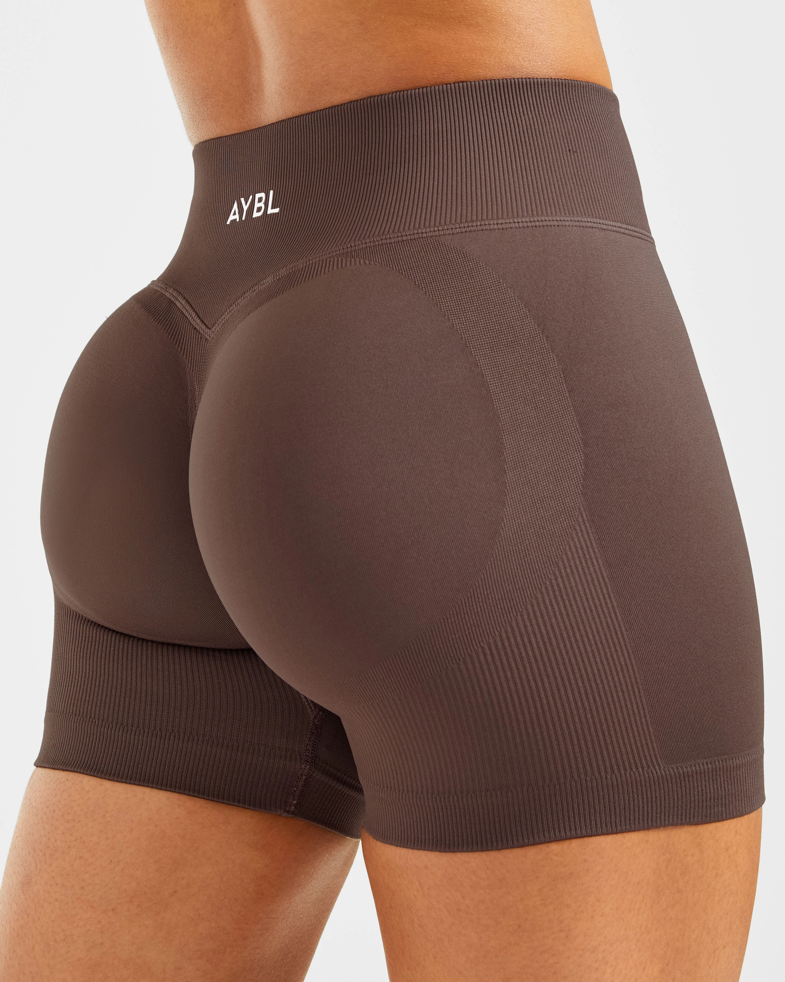 Adapt Seamless Shorts | 4.5" - Brun - Image 5