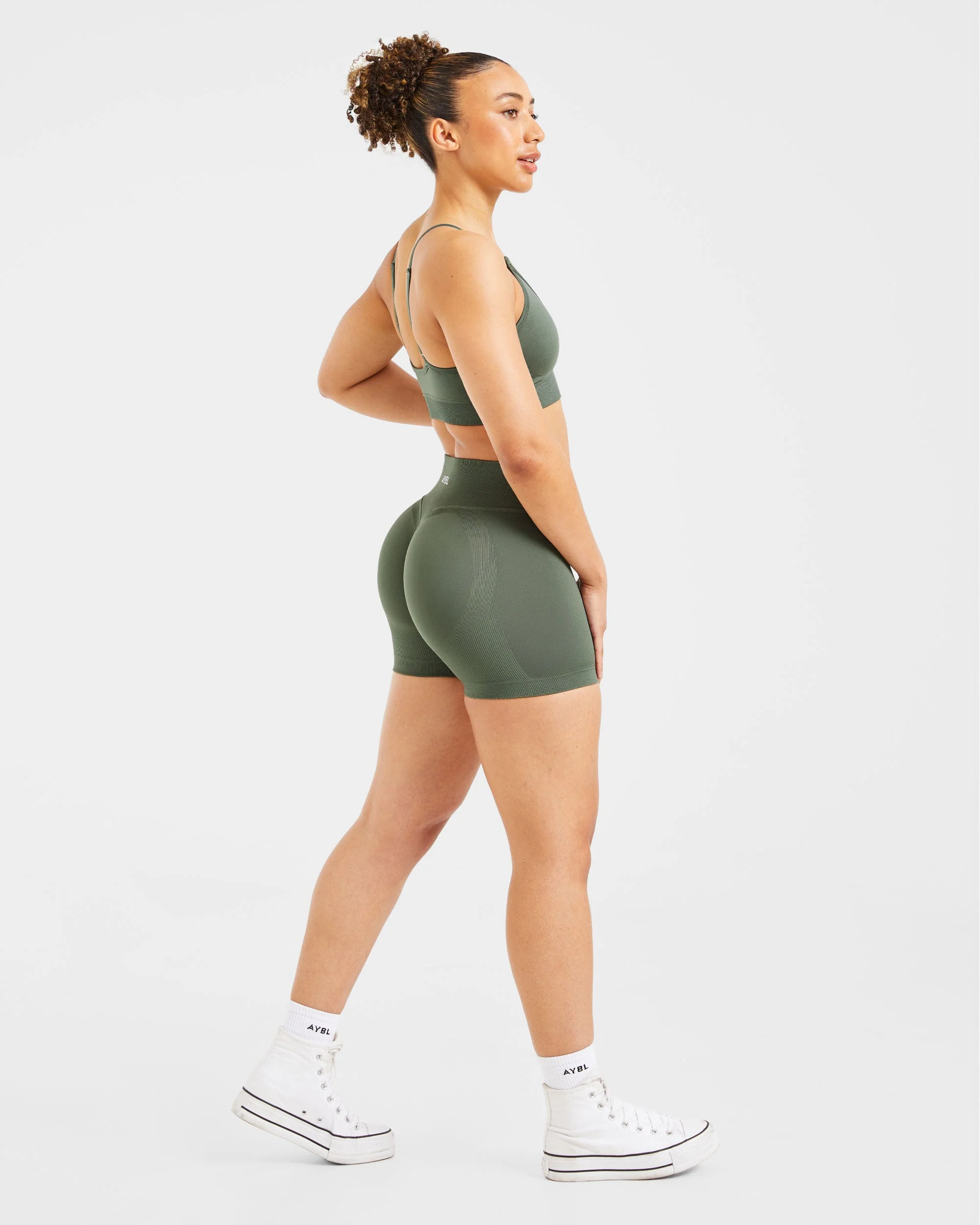 Adapt Seamless Shorts | 4.5" - Vert - Image 4