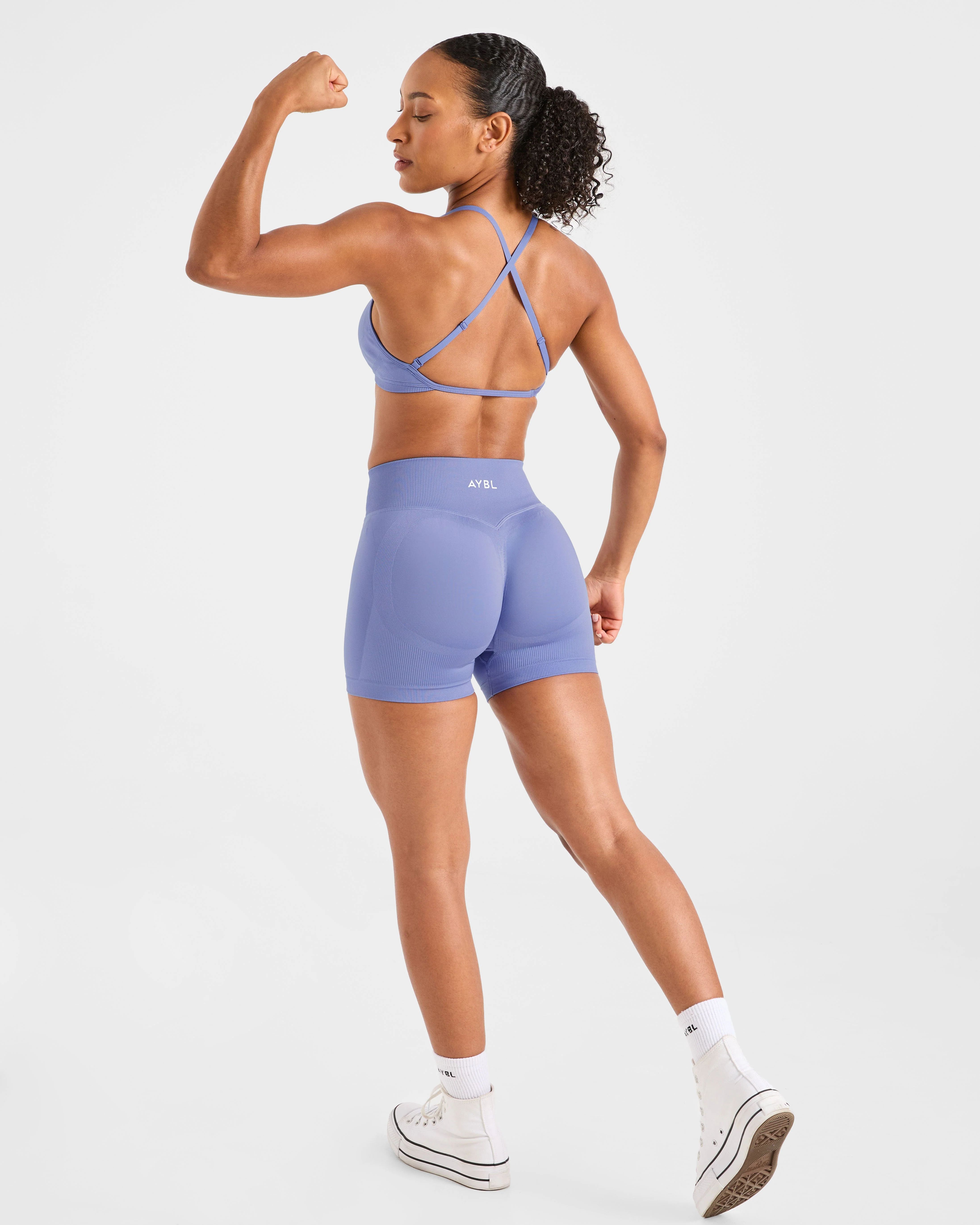 Adapt Seamless Shorts | 4.5" - Iris Bleu - Image 8