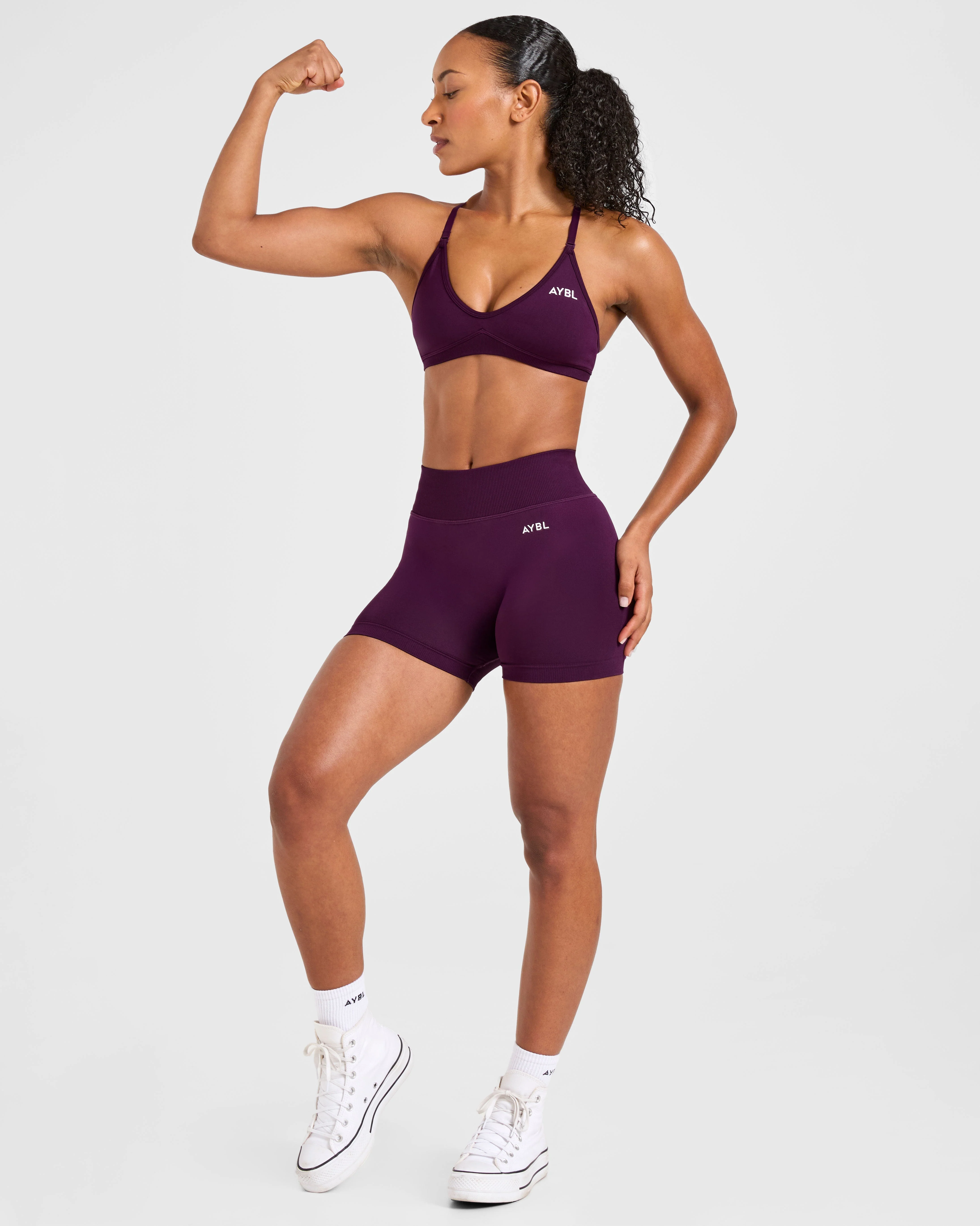 Adapt Seamless Shorts | 4.5" - Midnight Plum - Image 8