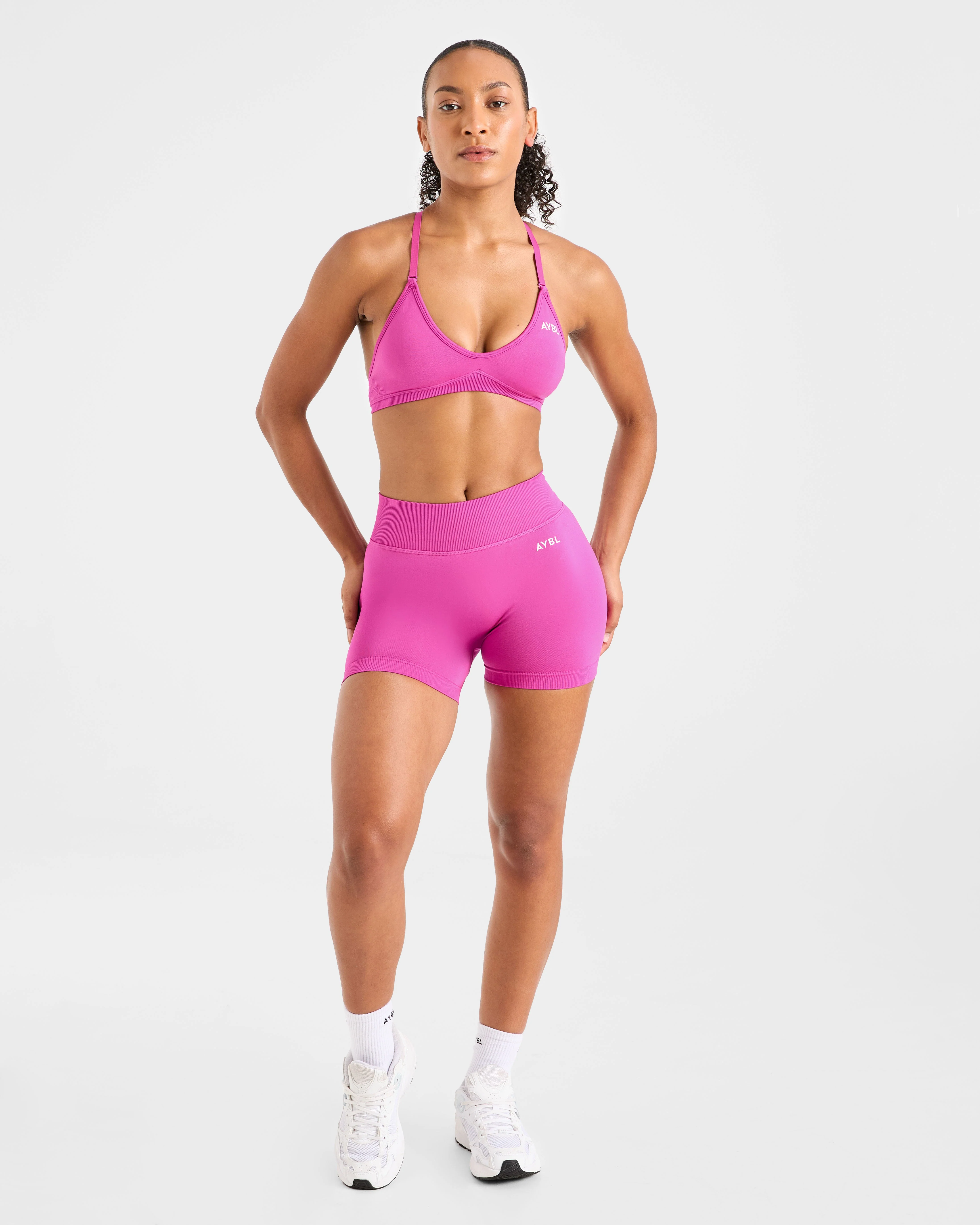 Adapt Seamless Shorts | 4.5" - Rose - Image 3