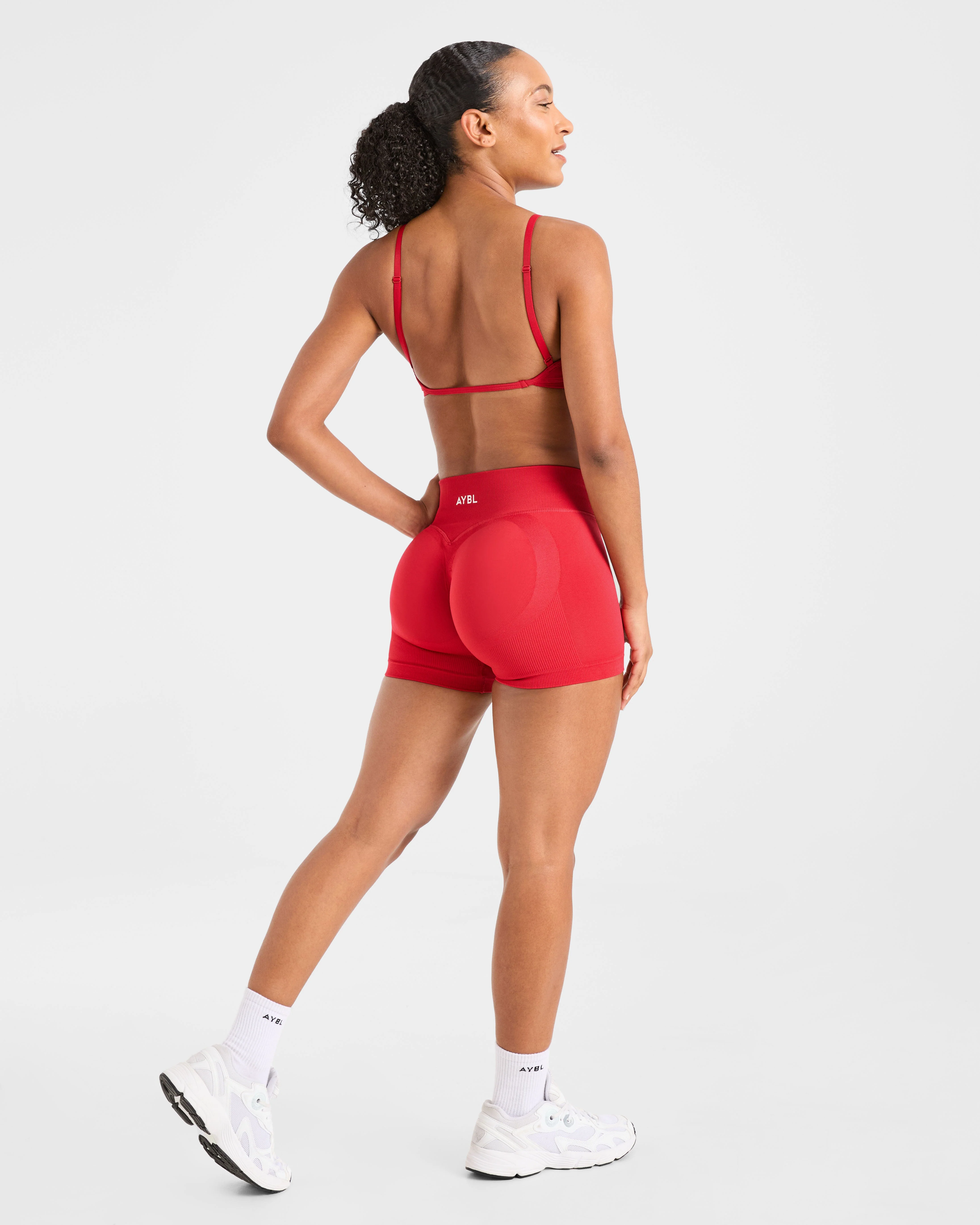 Adapt Seamless Shorts | 4.5" - Salsa Rouge - Image 4