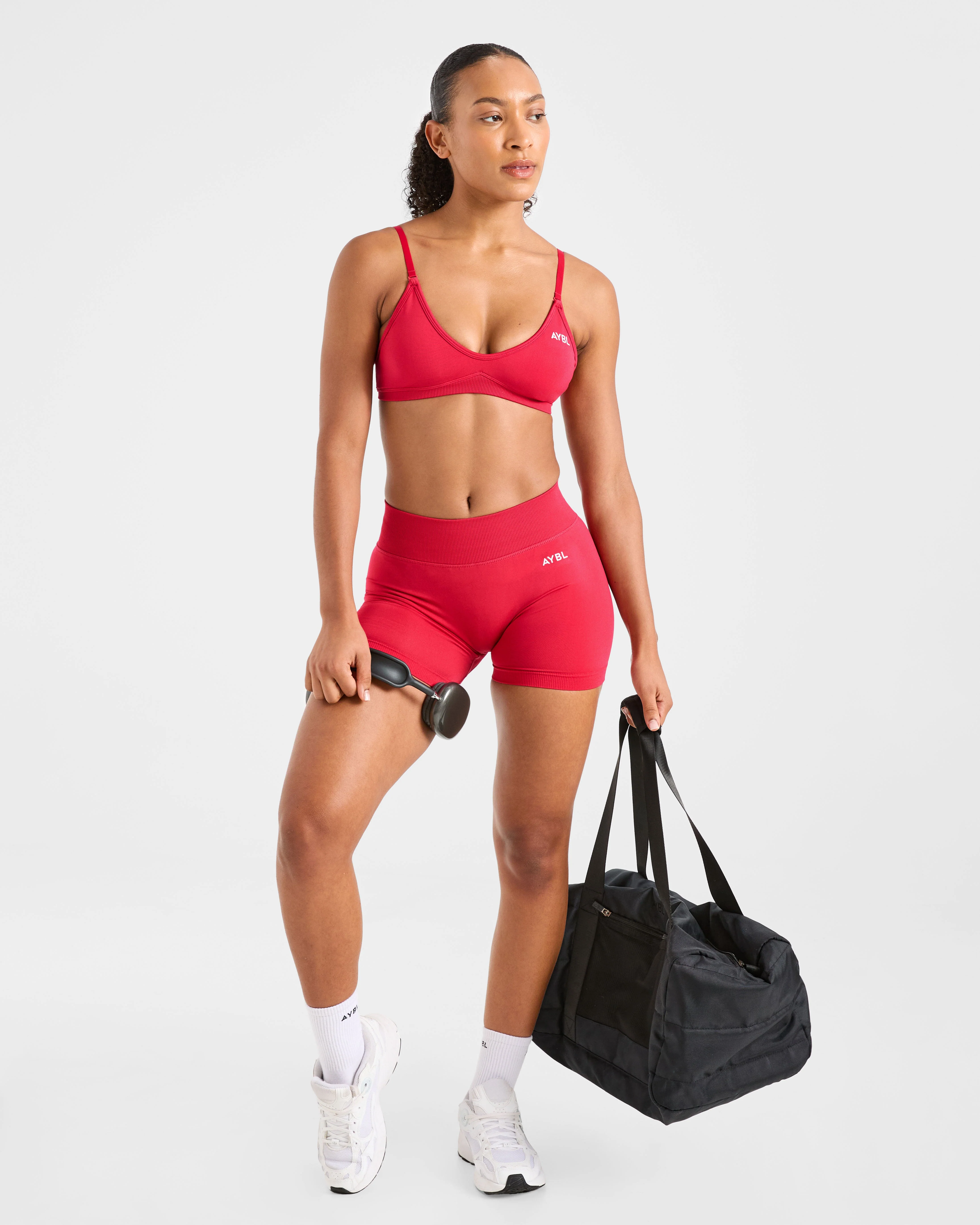 Adapt Seamless Shorts | 4.5" - Salsa Rouge - Image 8