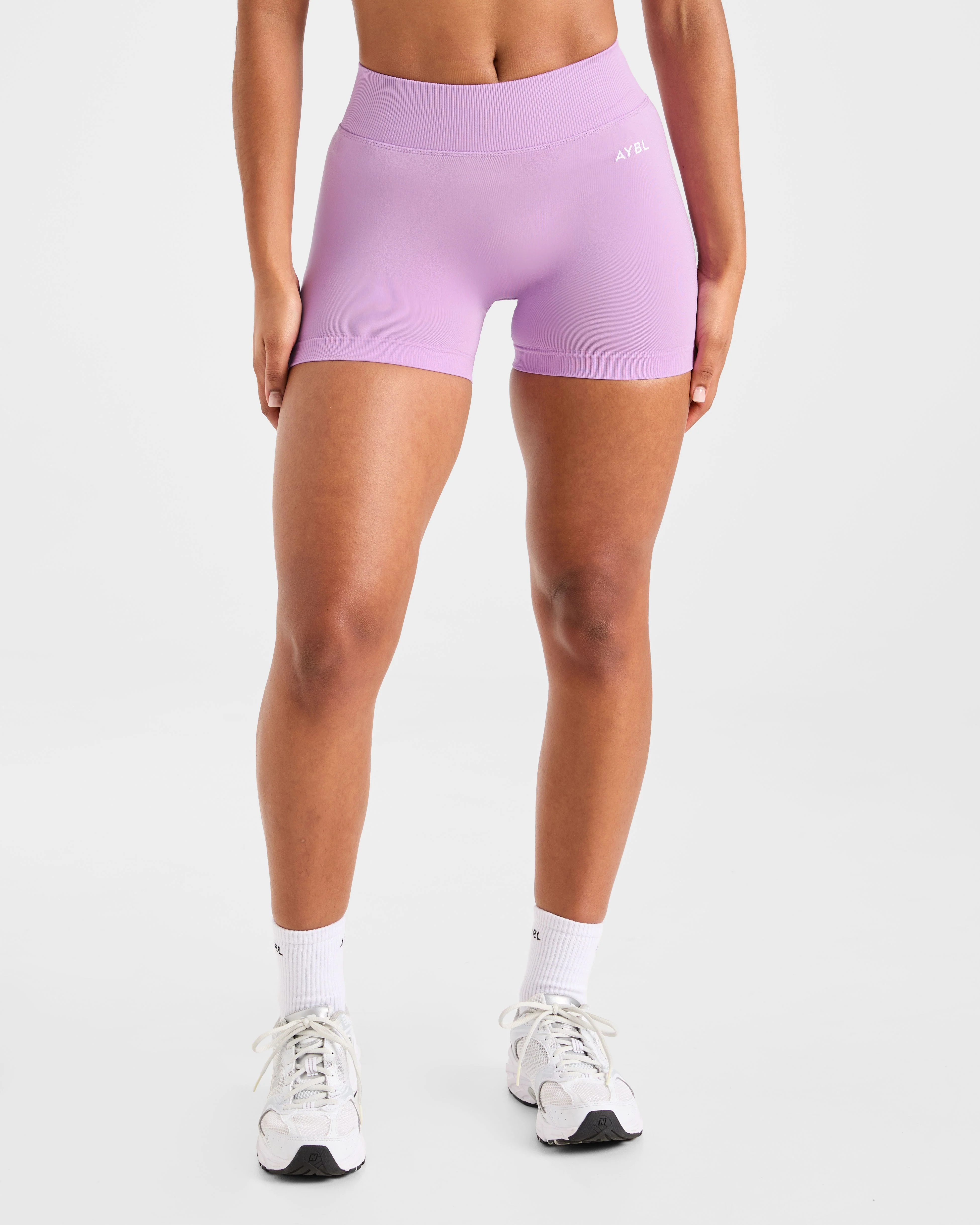 Adapt Seamless Shorts | 4.5" - Spring Lilac - Image 2
