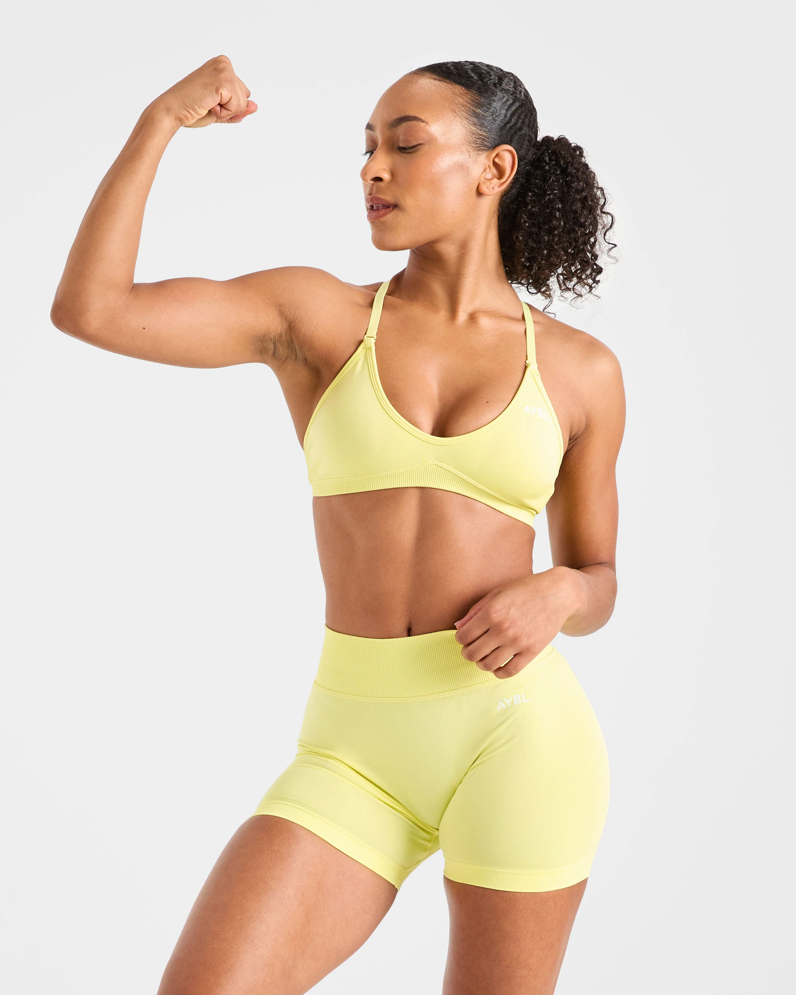 Adapt Seamless Shorts | 4.5" - Spring Jaune - Image 7