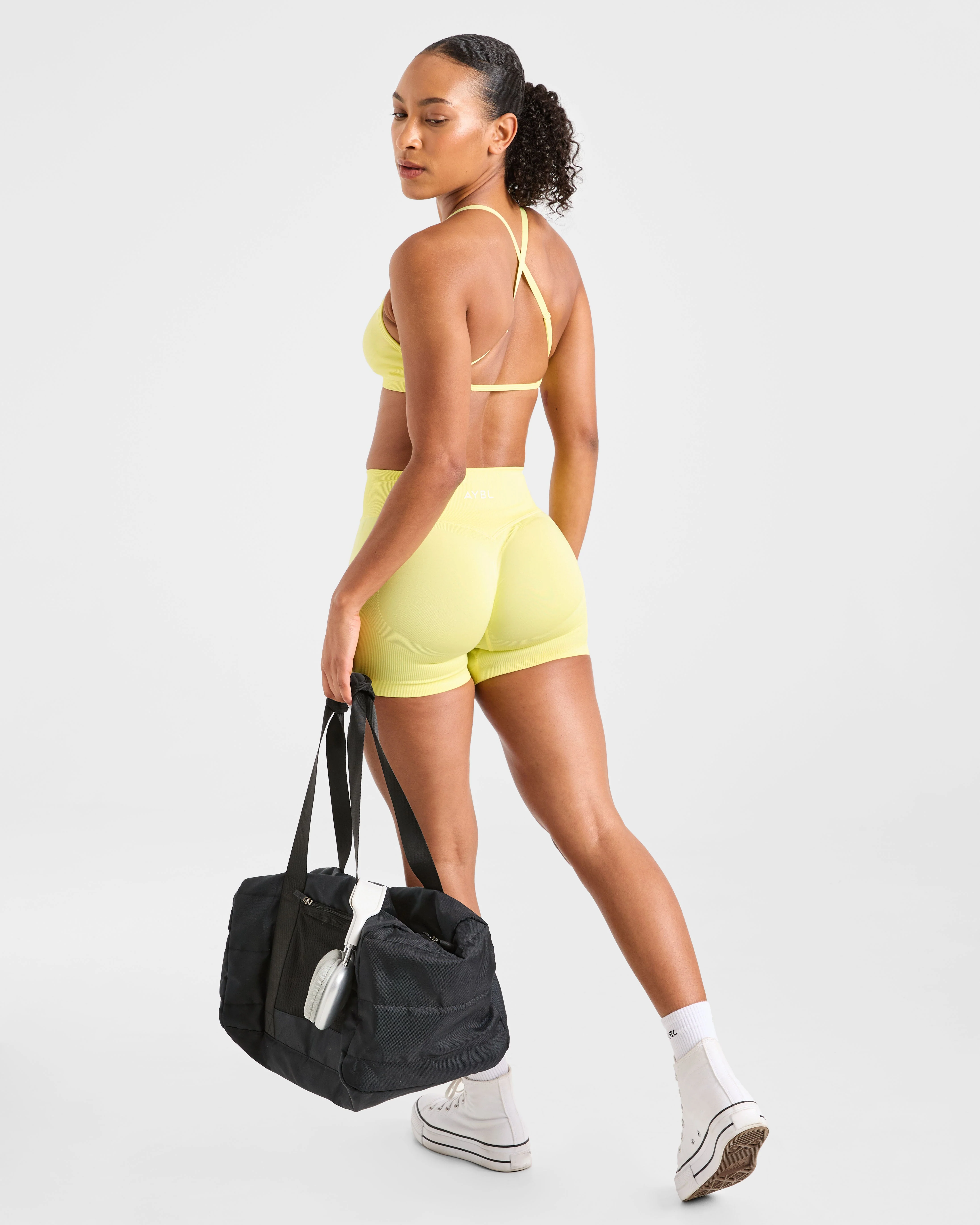 Adapt Seamless Shorts | 4.5" - Spring Jaune - Image 8