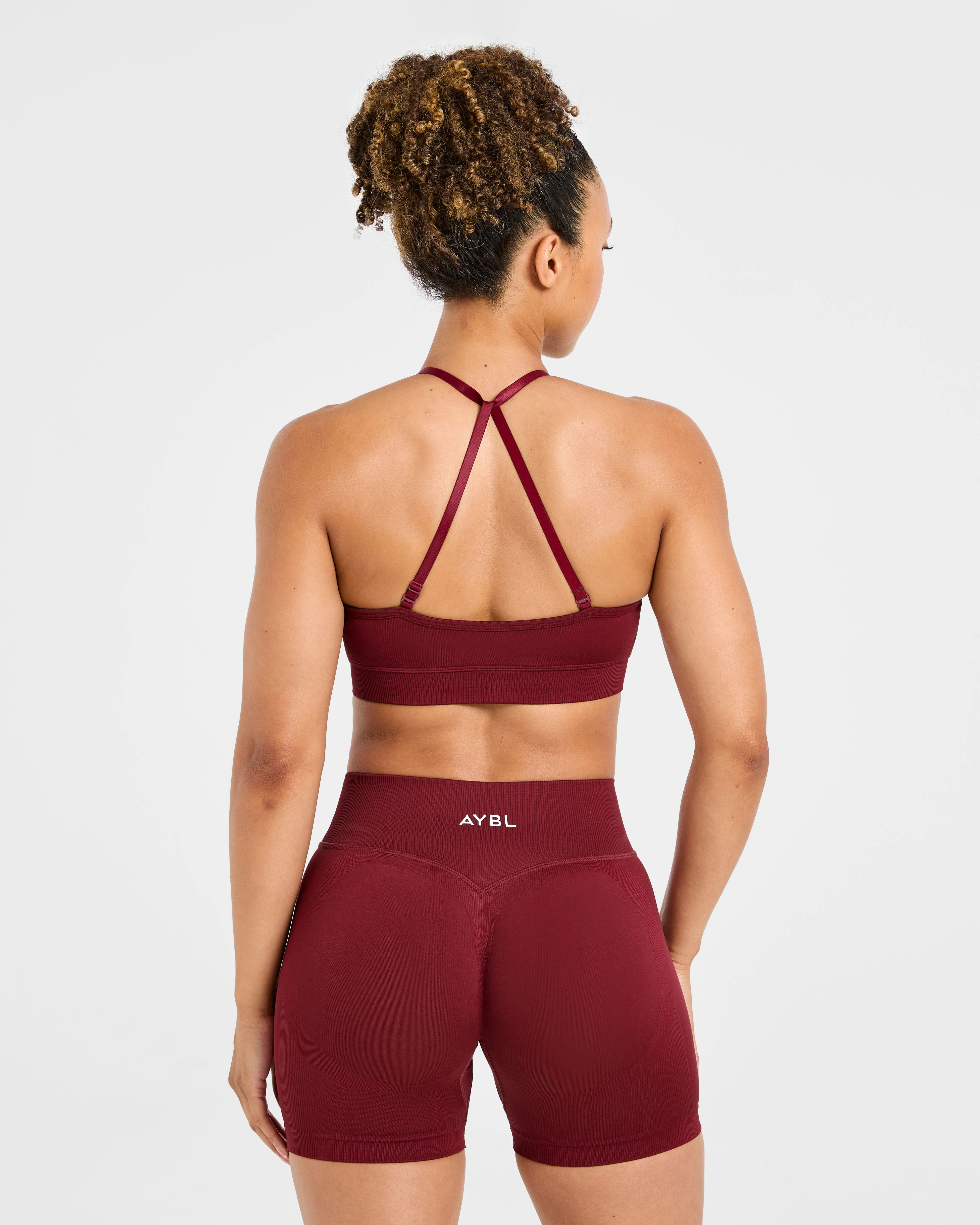 Adapt Seamless Sports Bra - Autumn Rouge - Image 2