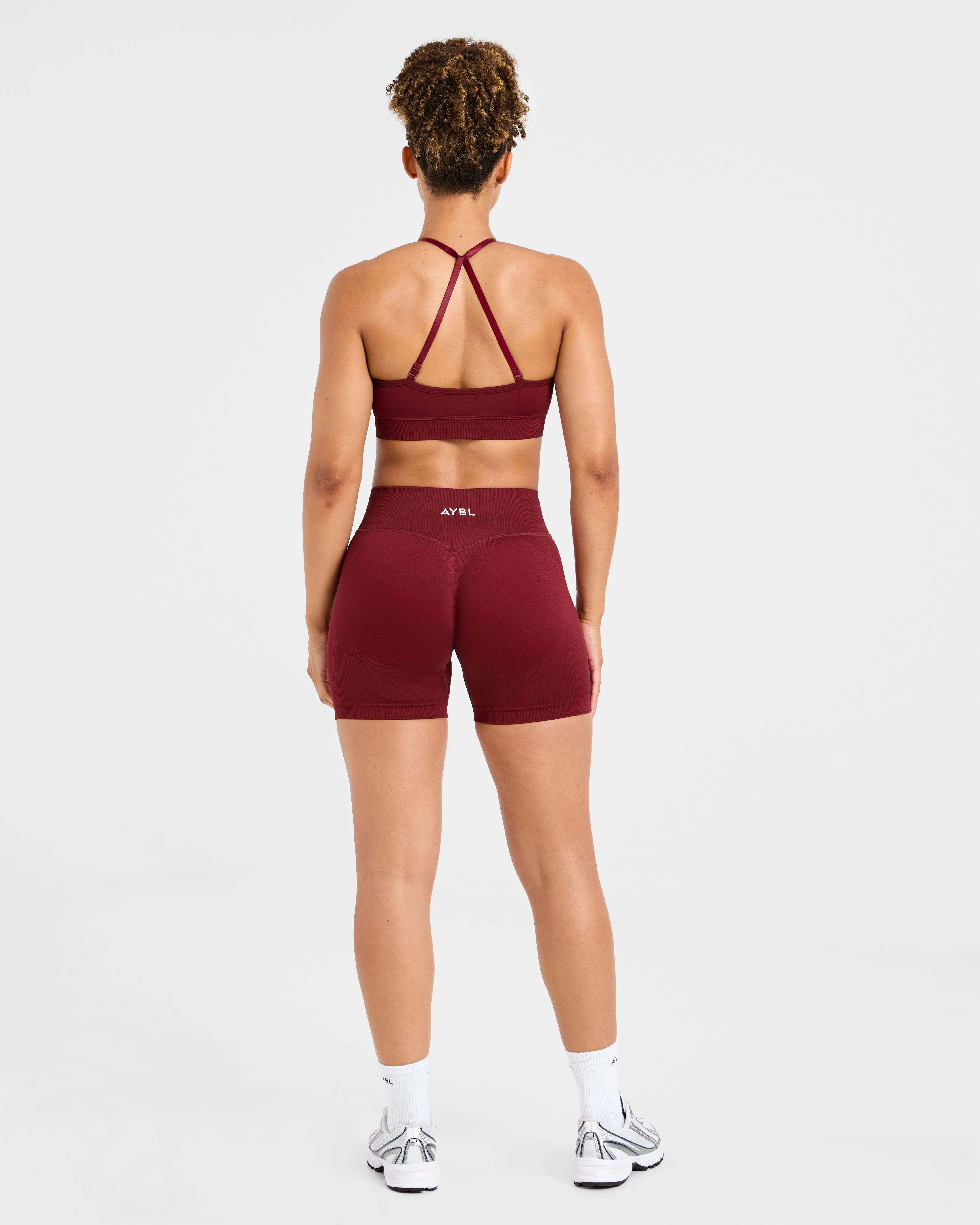 Adapt Seamless Sports Bra - Autumn Rouge - Image 4