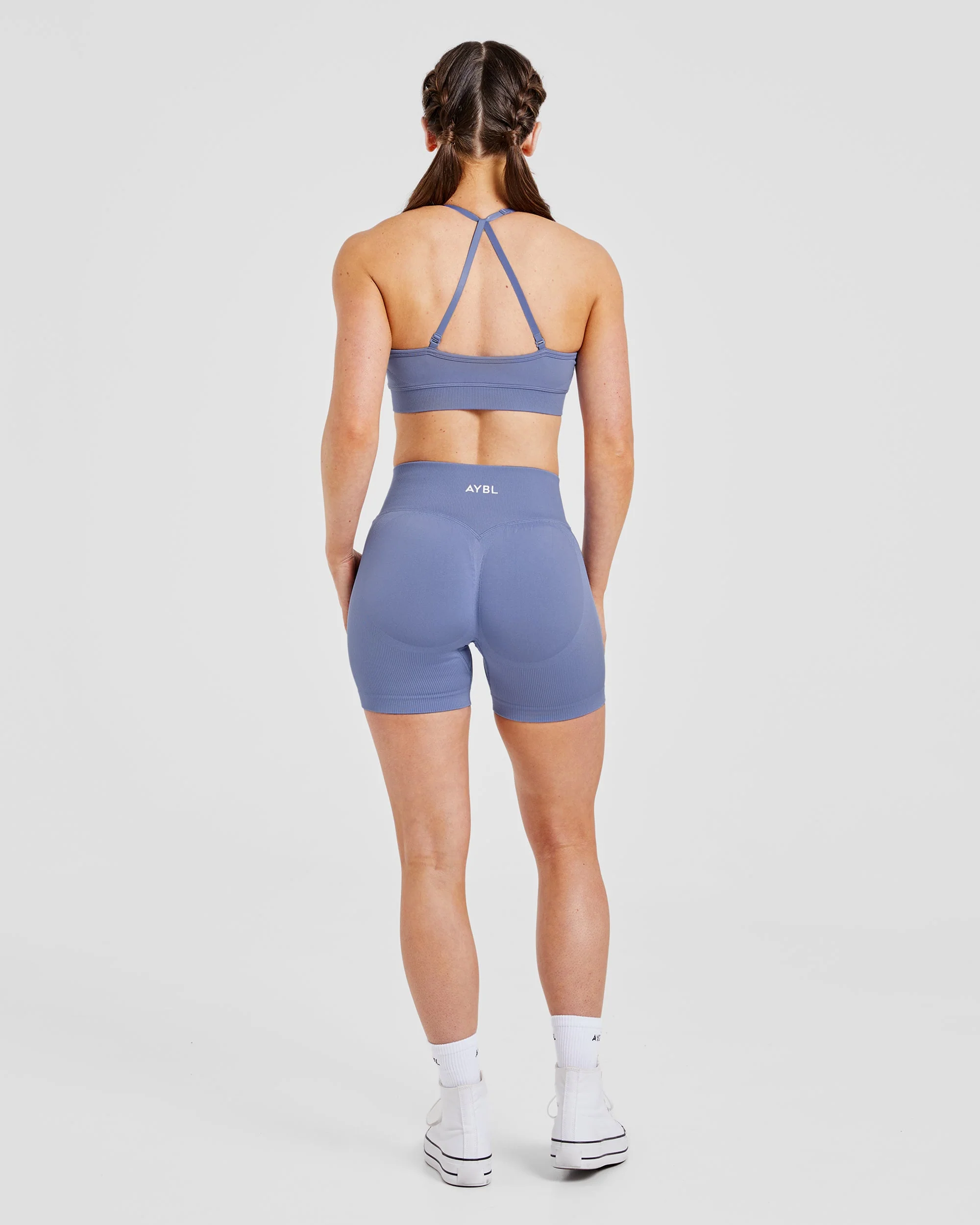 Adapt Seamless Sports Bra - Iris Bleu - Image 4